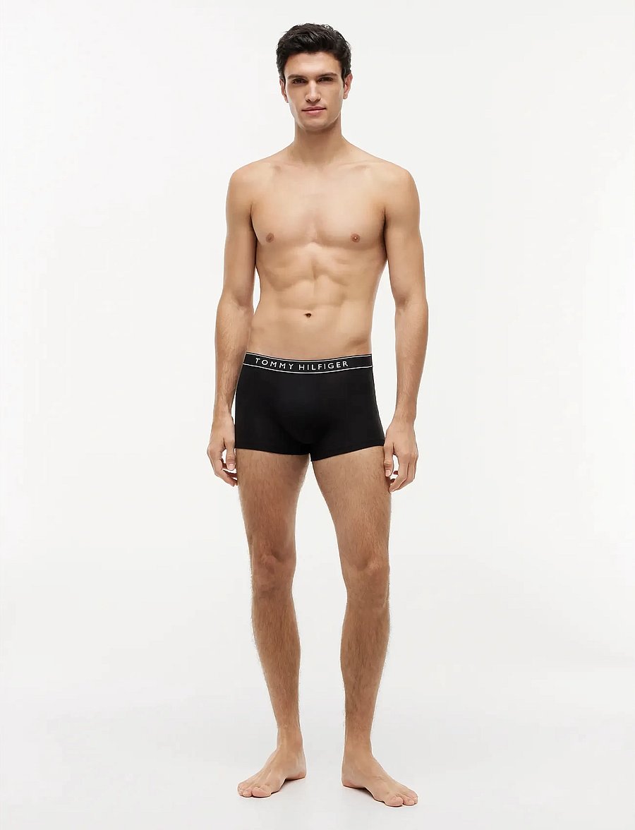 Tommy Hilfiger - 3-Pack Cotton Trunk - multipack kalsonger - black black black - 2