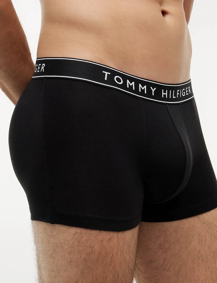 Tommy Hilfiger - 3-Pack Cotton Trunk - multipack kalsonger - black black black - 3
