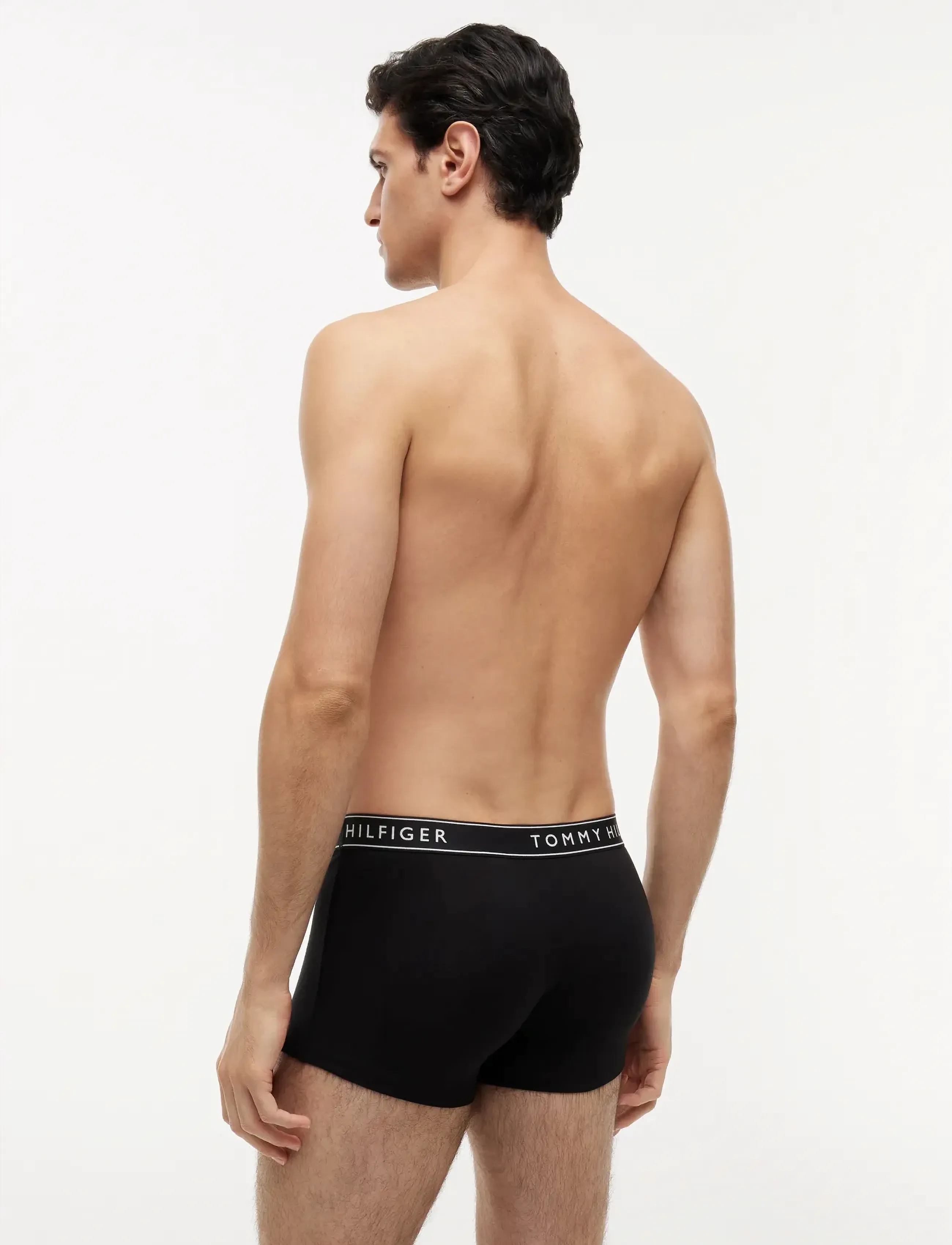 Tommy Hilfiger - 3-Pack Cotton Trunk - multipack underbukser - black black black - 4