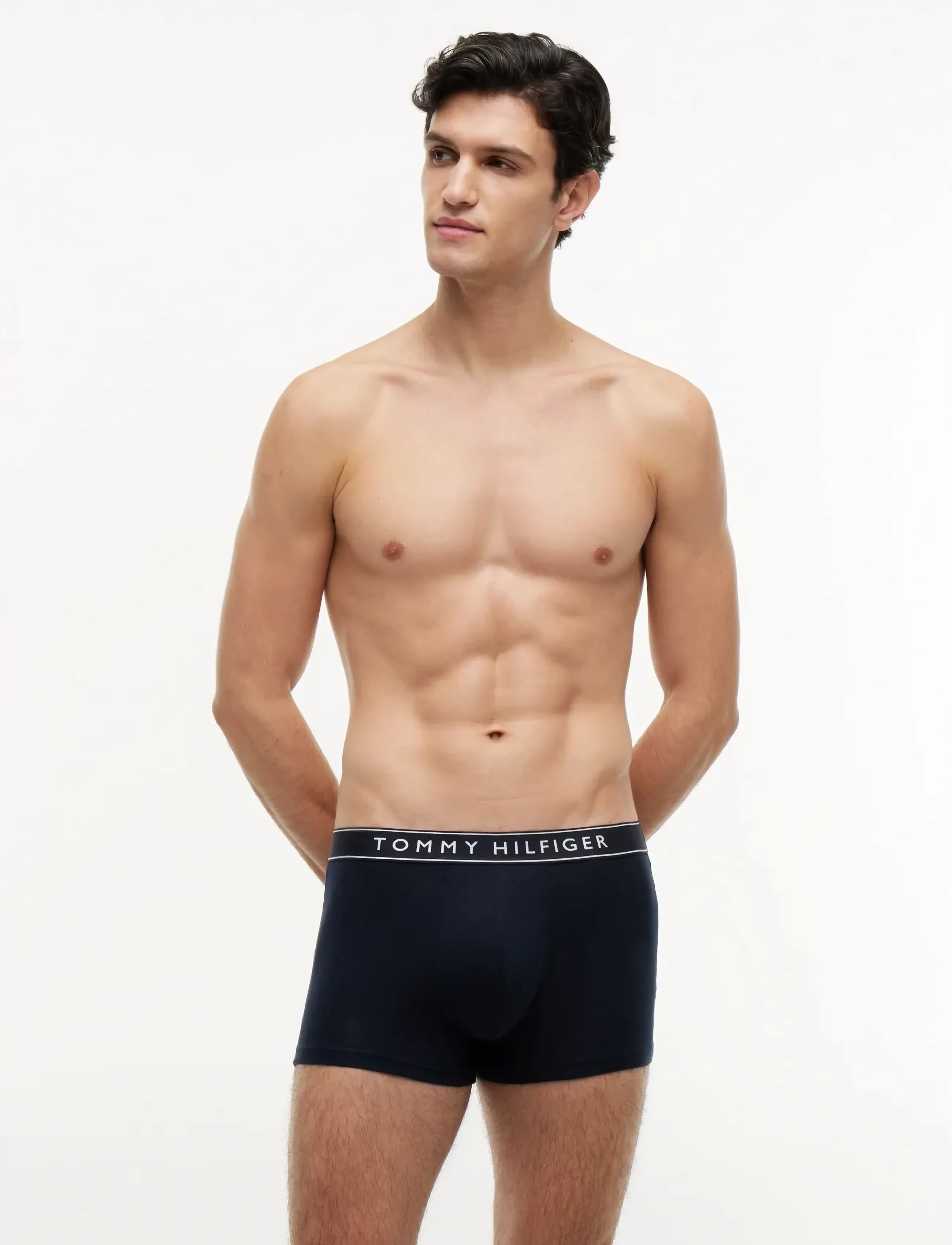 Tommy Hilfiger 3-Pack Cotton Trunk - Underwear - DES SKY DES SKY DES SKY / navy