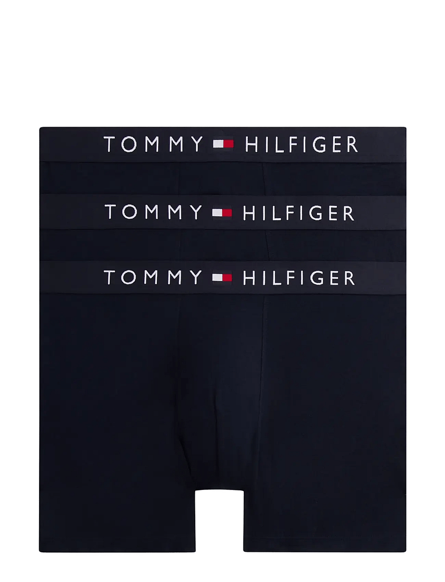 Tommy Hilfiger - 3-Pack Cotton Boxer Brief - navy blue navy blue navy blue - 1