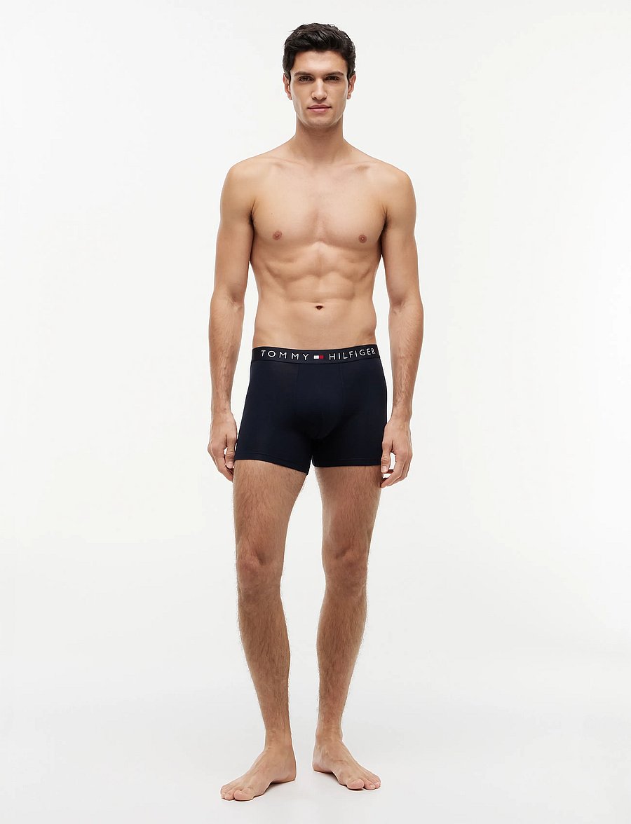 Tommy Hilfiger - 3-Pack Cotton Boxer Brief - navy blue navy blue navy blue - 2