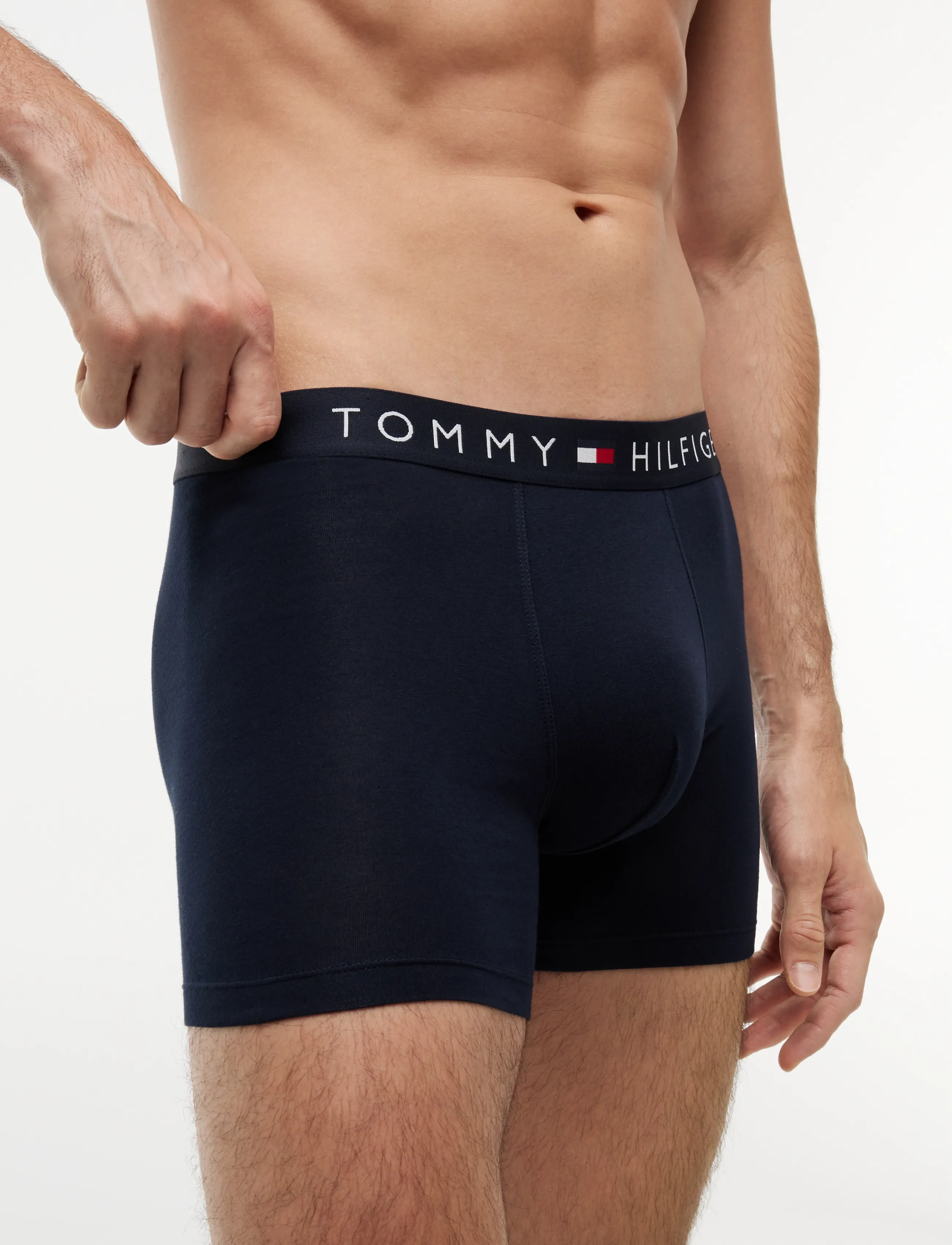 Tommy Hilfiger - 3-Pack Cotton Boxer Brief - navy blue navy blue navy blue - 3