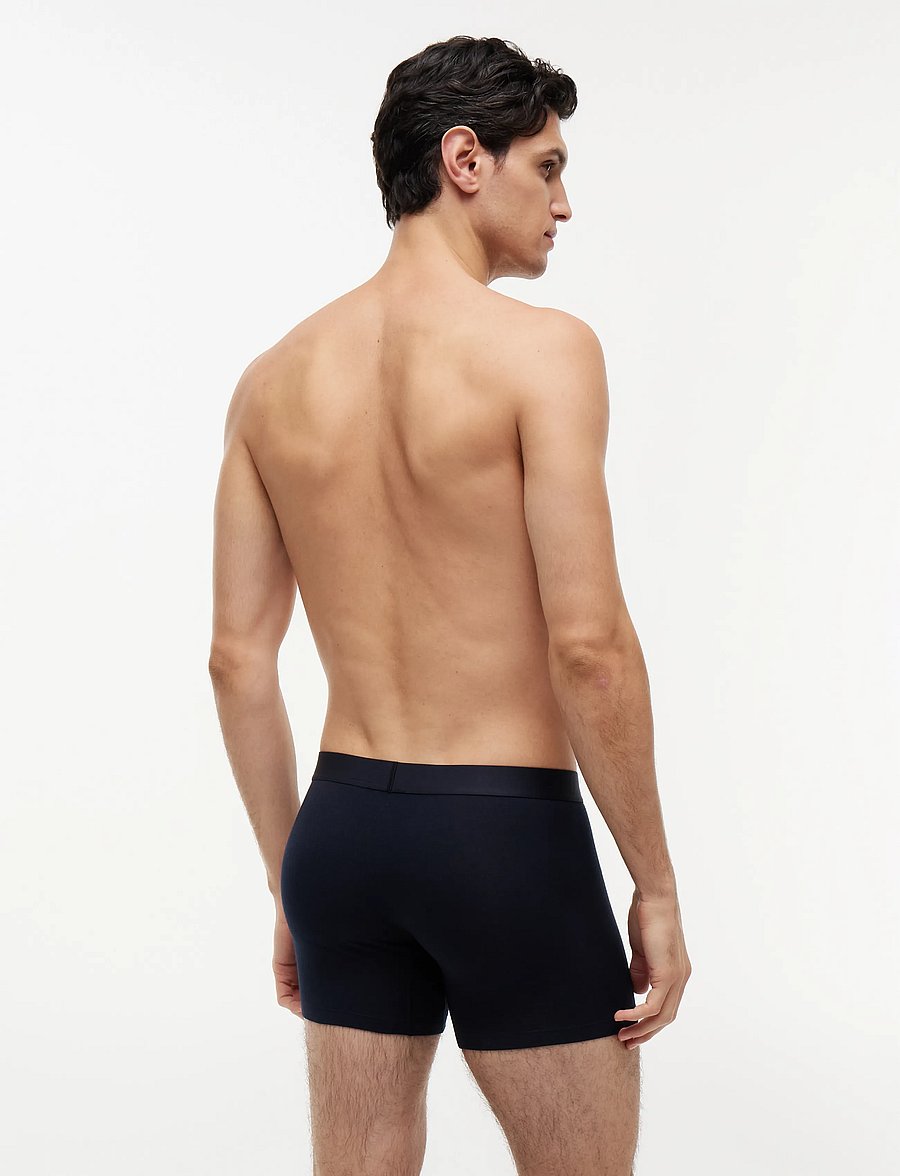 Tommy Hilfiger - 3-Pack Cotton Boxer Brief - navy blue navy blue navy blue - 4