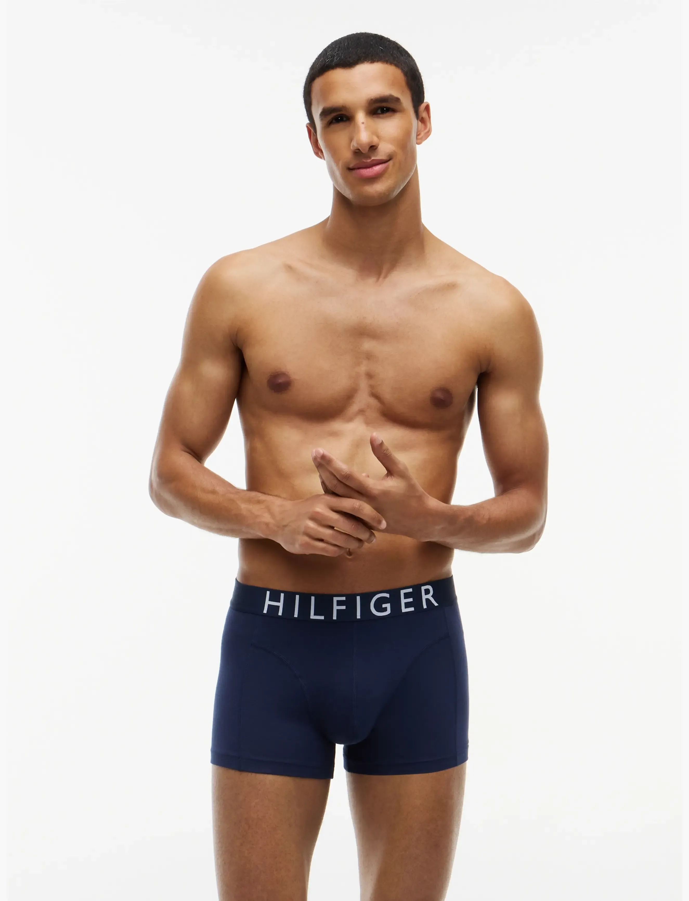 Tommy Hilfiger 3P Trunk, Mænd, Trepak Trunks, Navy, Str: S