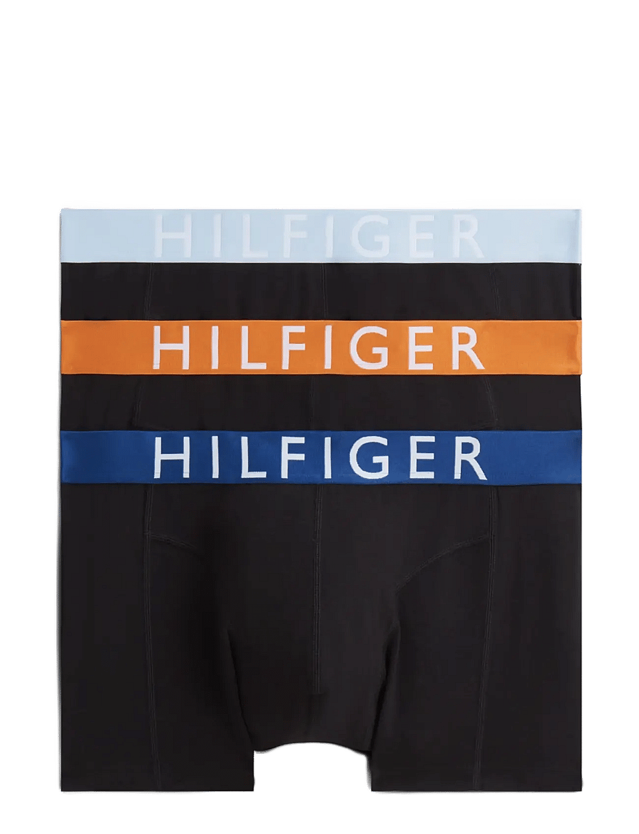 Tommy Hilfiger - 3P TRUNK WB - multipakk aluspüksid - b autn orange sky blue opu blue - 1