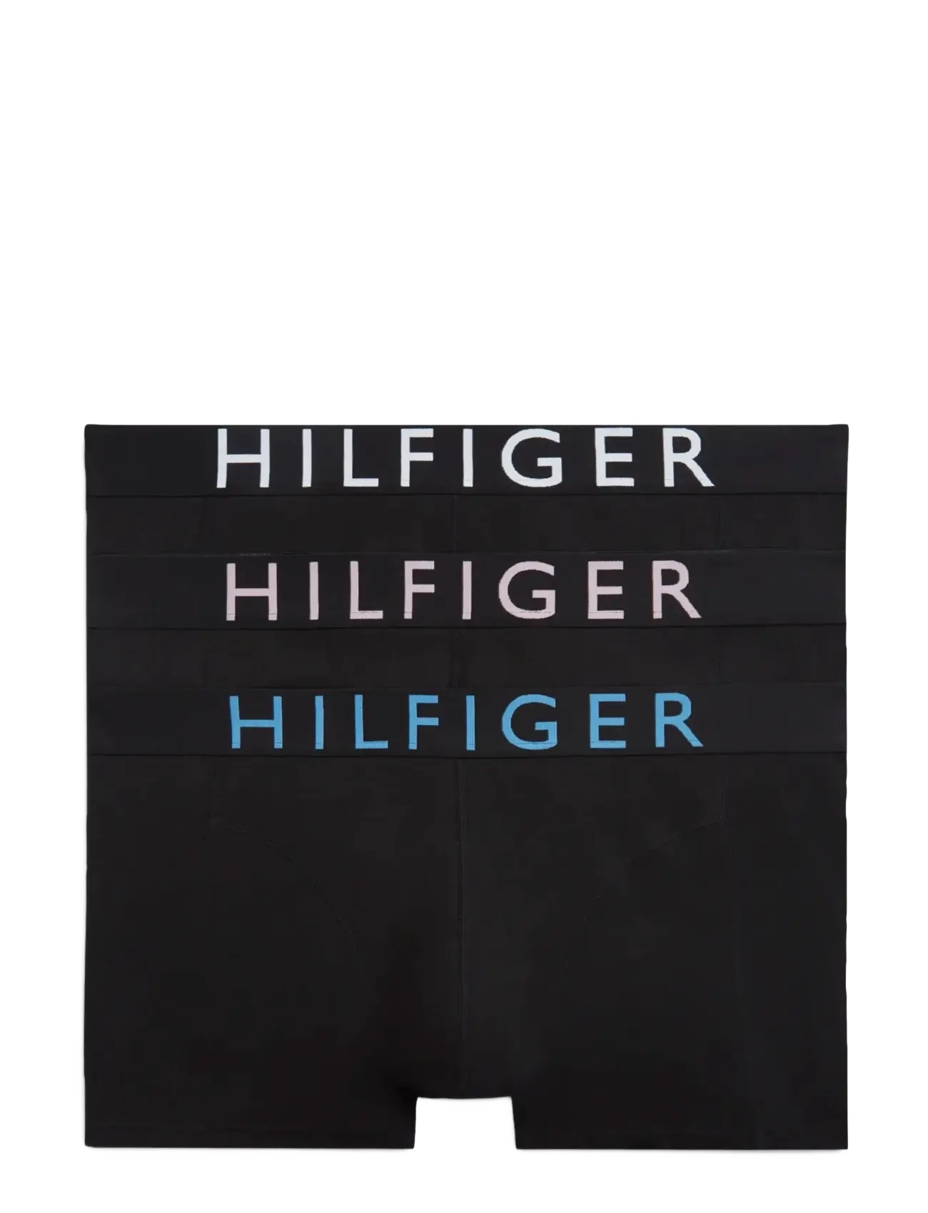 Tommy Hilfiger 3P TRUNK WB - Underwear - CLS PNK COP BLU WHT / black