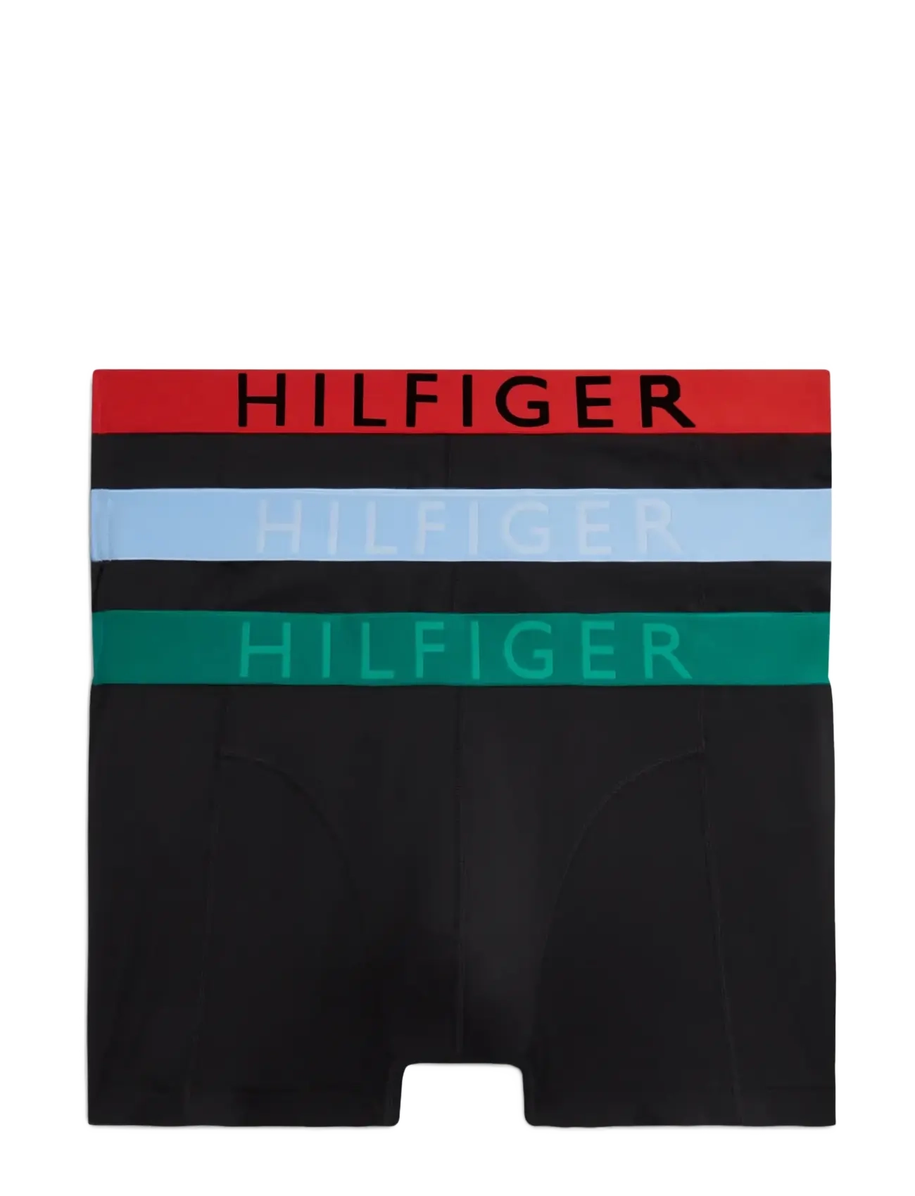 Tommy Hilfiger 3P TRUNK WB w cooling tech - Aluspesu - TRA RD BRZ BLU JDE WNK / black