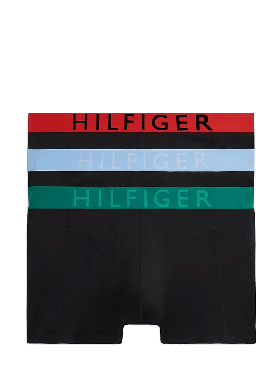 Tommy Hilfiger - 3P TRUNK WB w cooling tech - boxershorts - tra rd brz blu jde wnk - 1