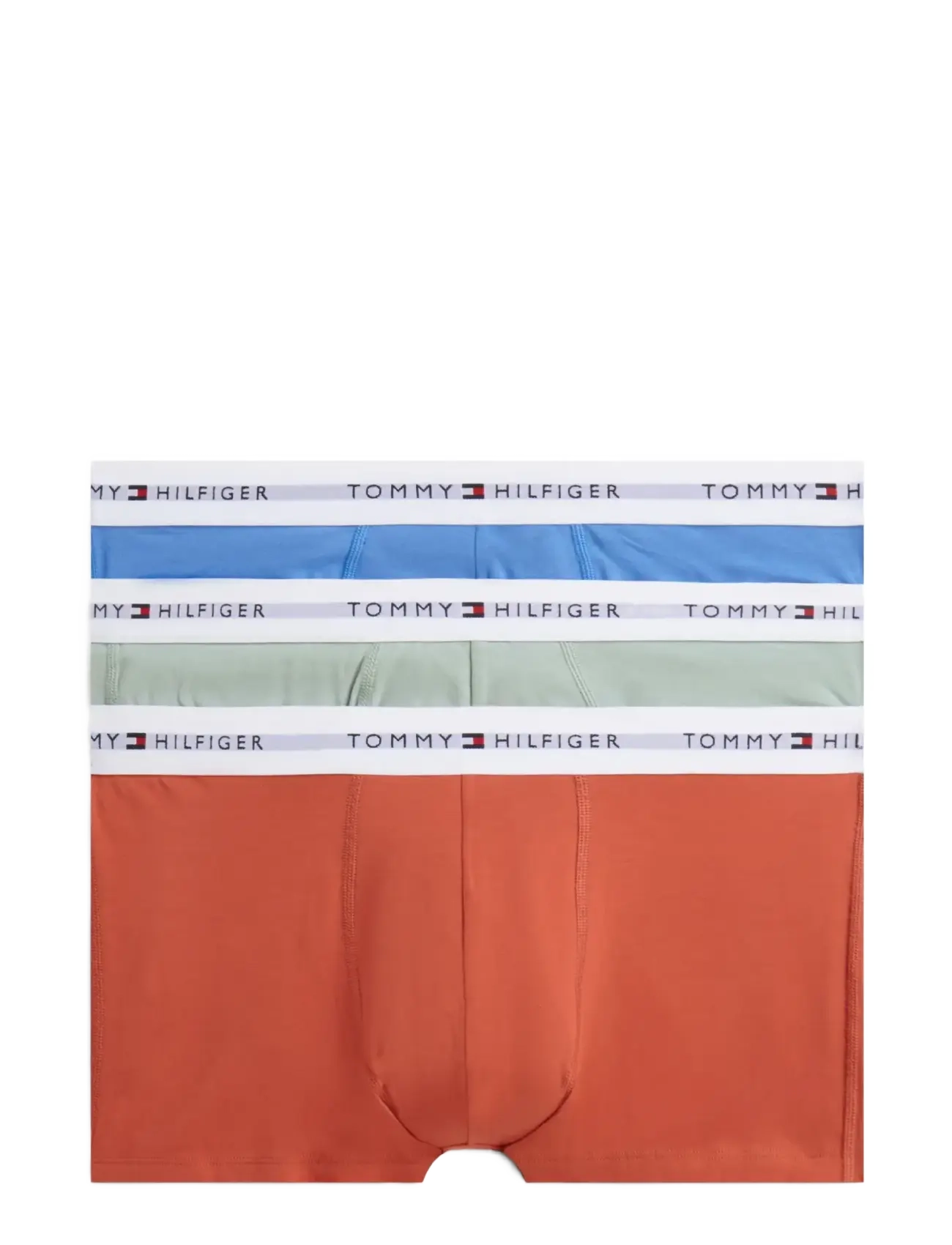 Tommy Hilfiger 3P TRUNK - Apakšveļa - BLUE SPELL TERRA RED MINTY GREY / blue