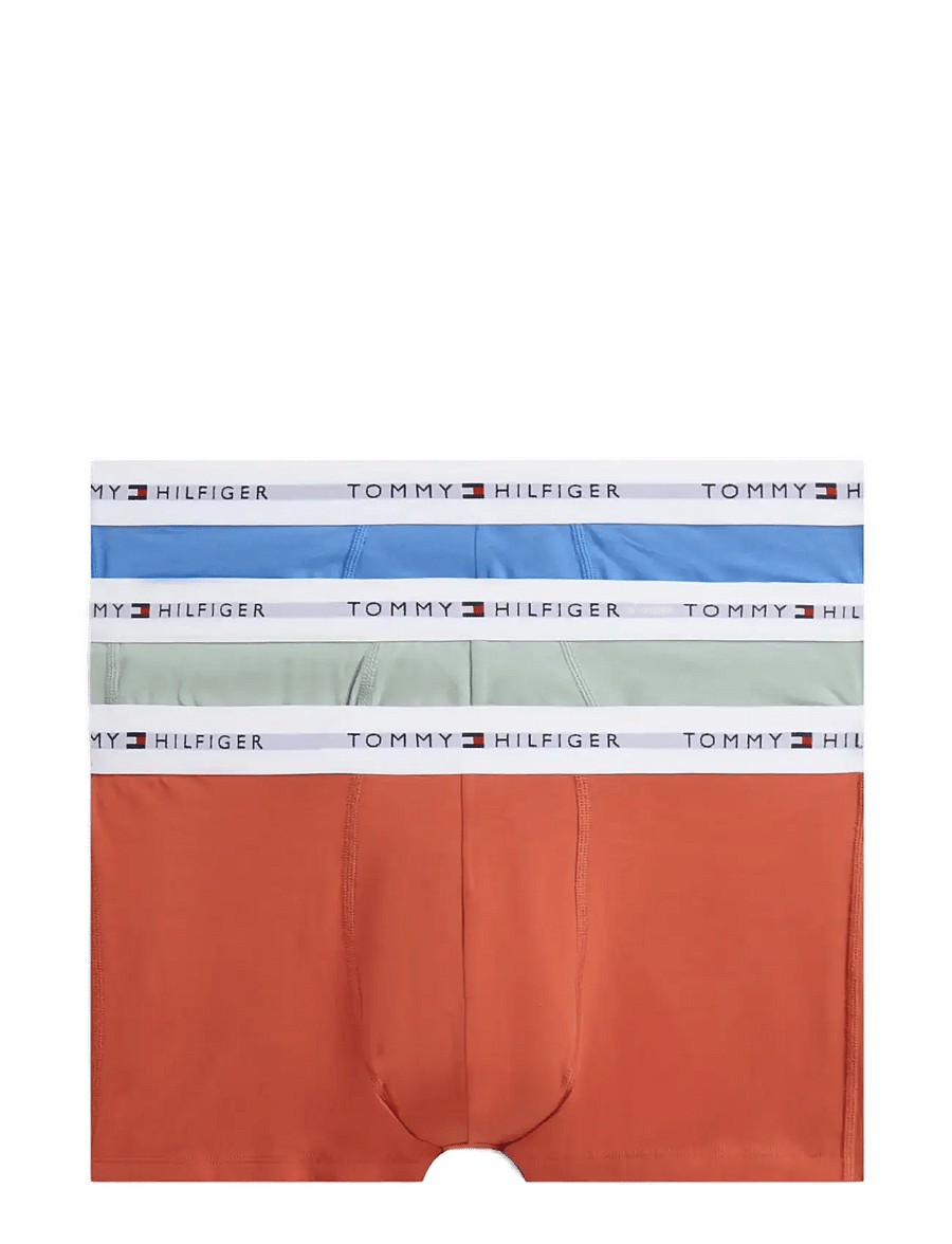 Tommy Hilfiger - 3P TRUNK - multipakk aluspüksid - blue spell terra red minty grey - 1