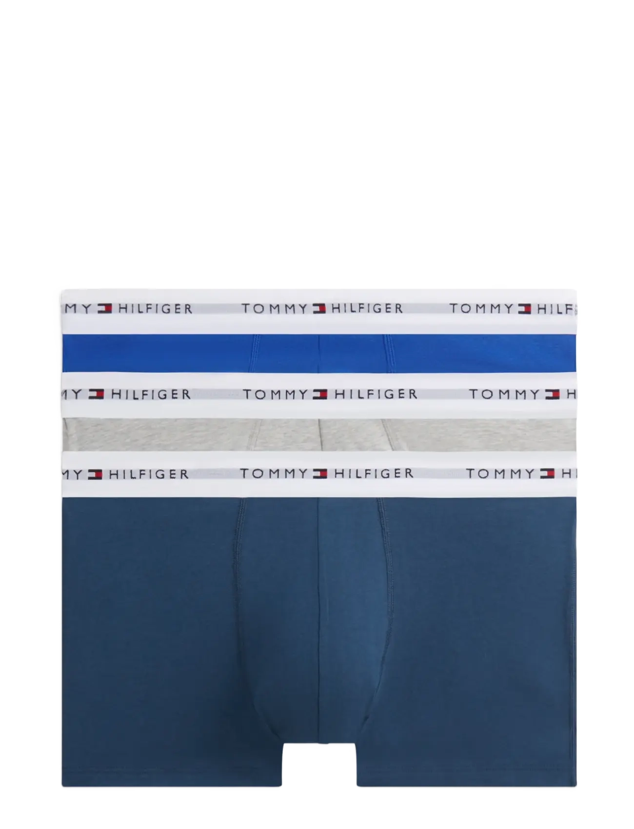 Tommy Hilfiger - 3P TRUNK - multipack kalsonger - noble blue ice grey hthr blue jean - 1