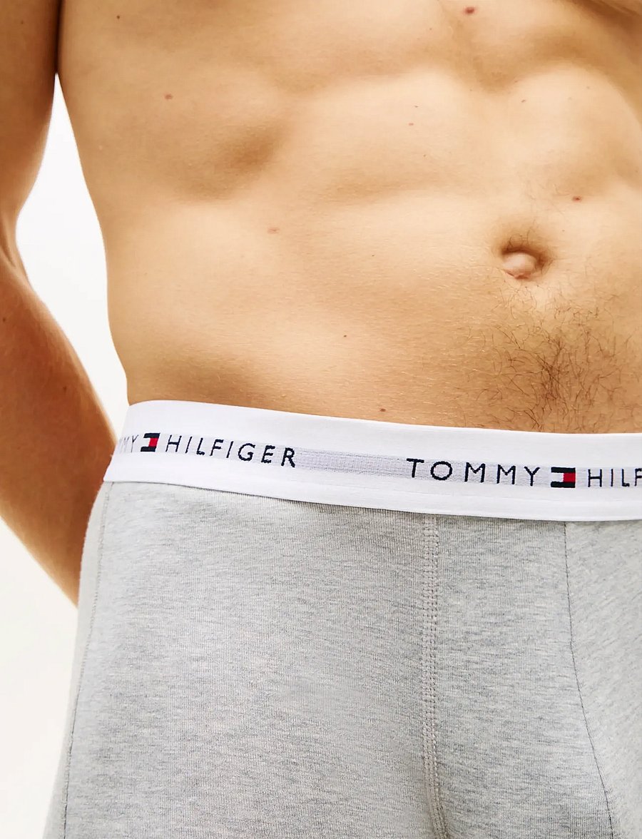 Tommy Hilfiger - 3P TRUNK - multipack kalsonger - jde wnk blu orb lght gry hthr - 5