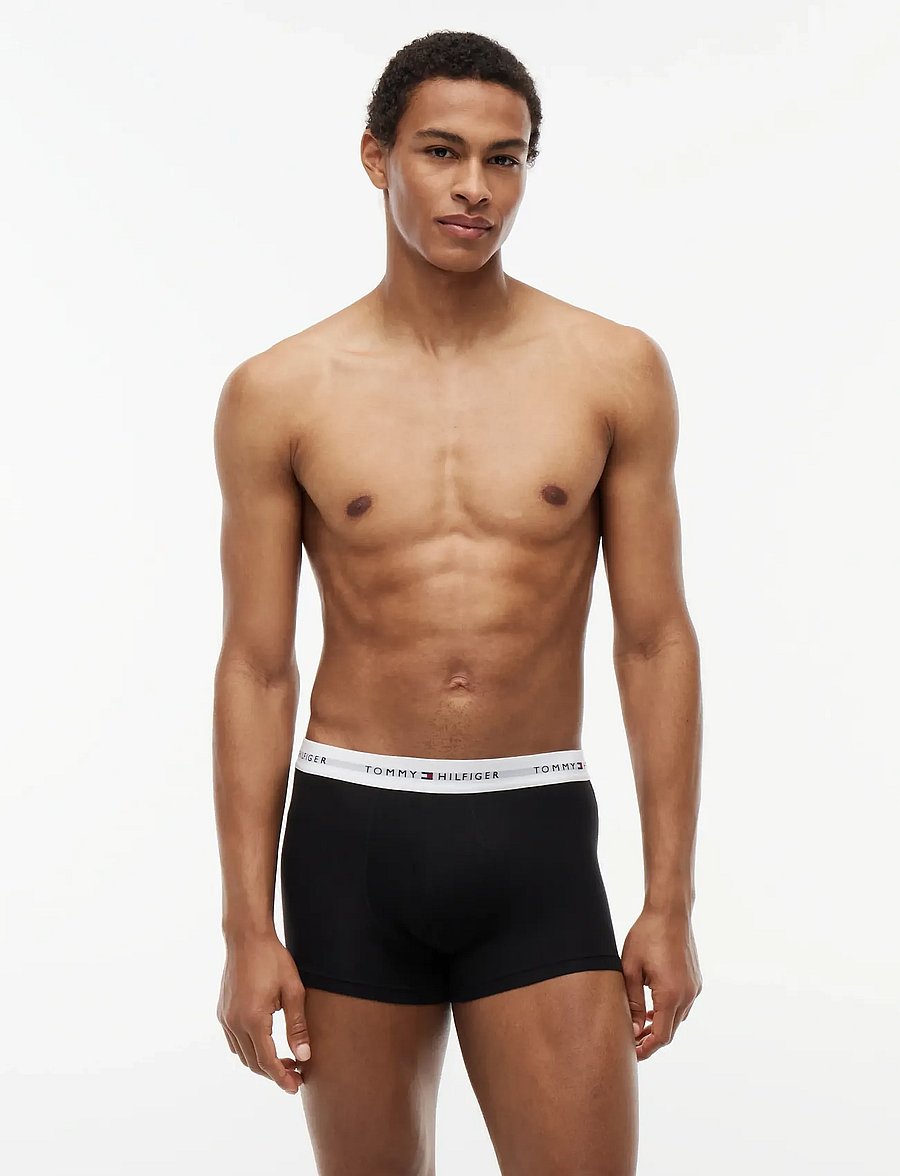 Tommy Hilfiger - 3P TRUNK - multipakk aluspüksid - grey heather black white - 0