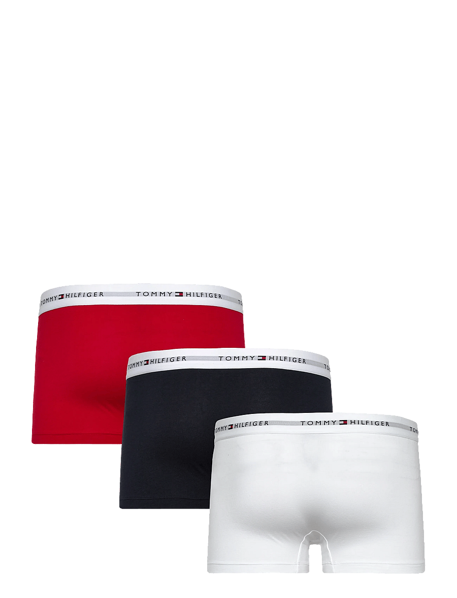 Tommy Hilfiger - 3P TRUNK - multipakk aluspüksid - primary red white desert sky - 1