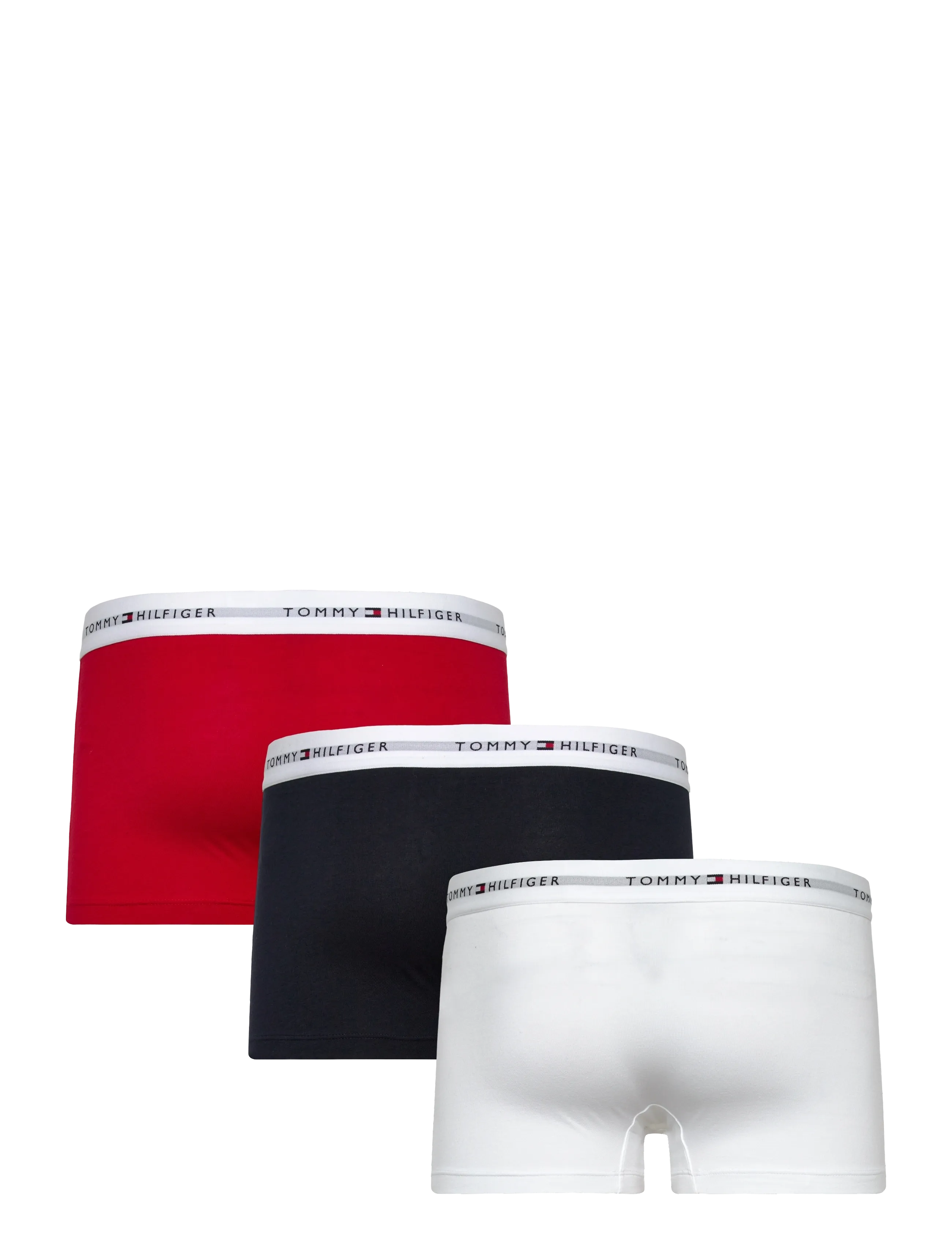 Tommy Hilfiger - 3P TRUNK - trunks - primary red white desert sky - 1