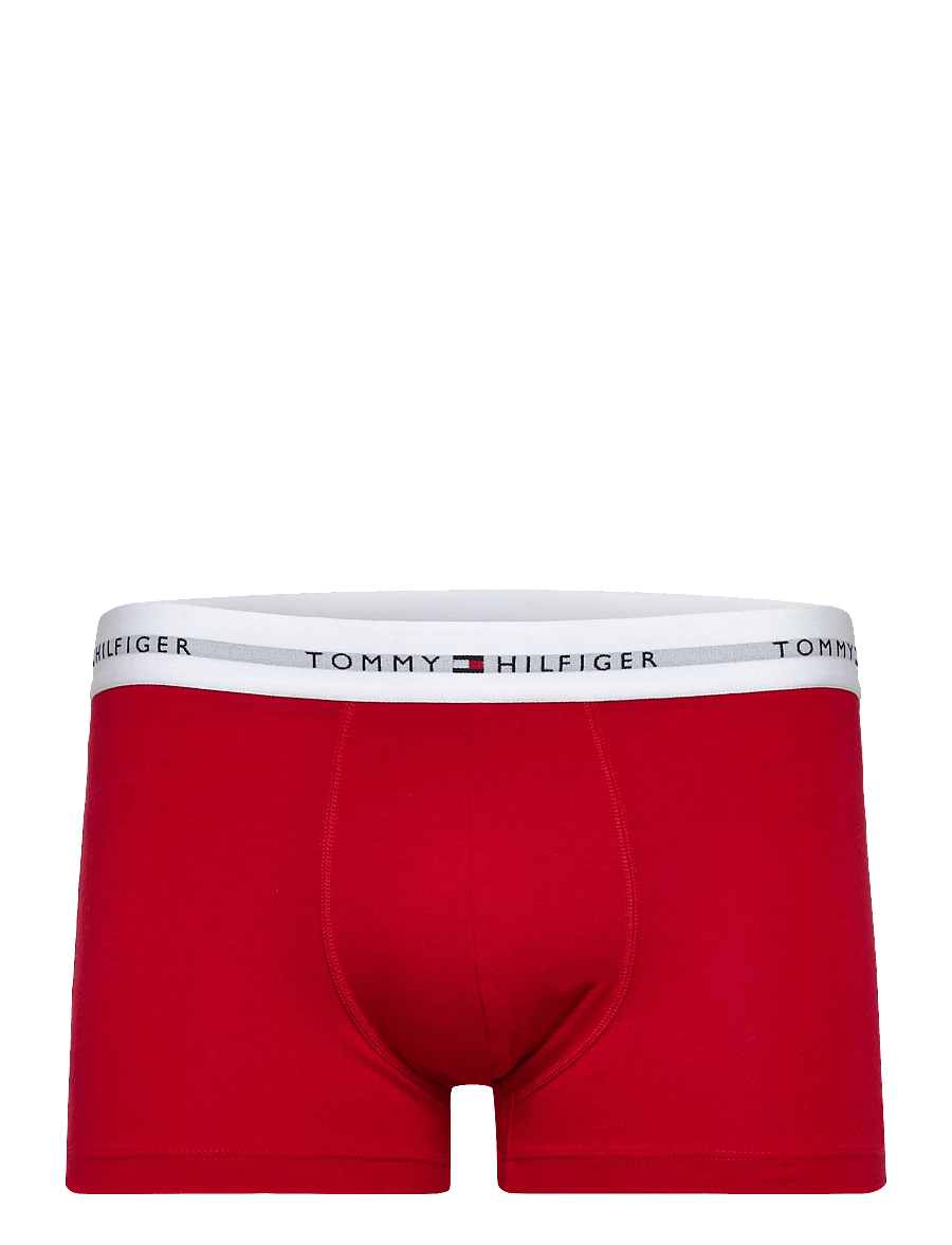 Tommy Hilfiger - 3P TRUNK - multipakk aluspüksid - primary red white desert sky - 4