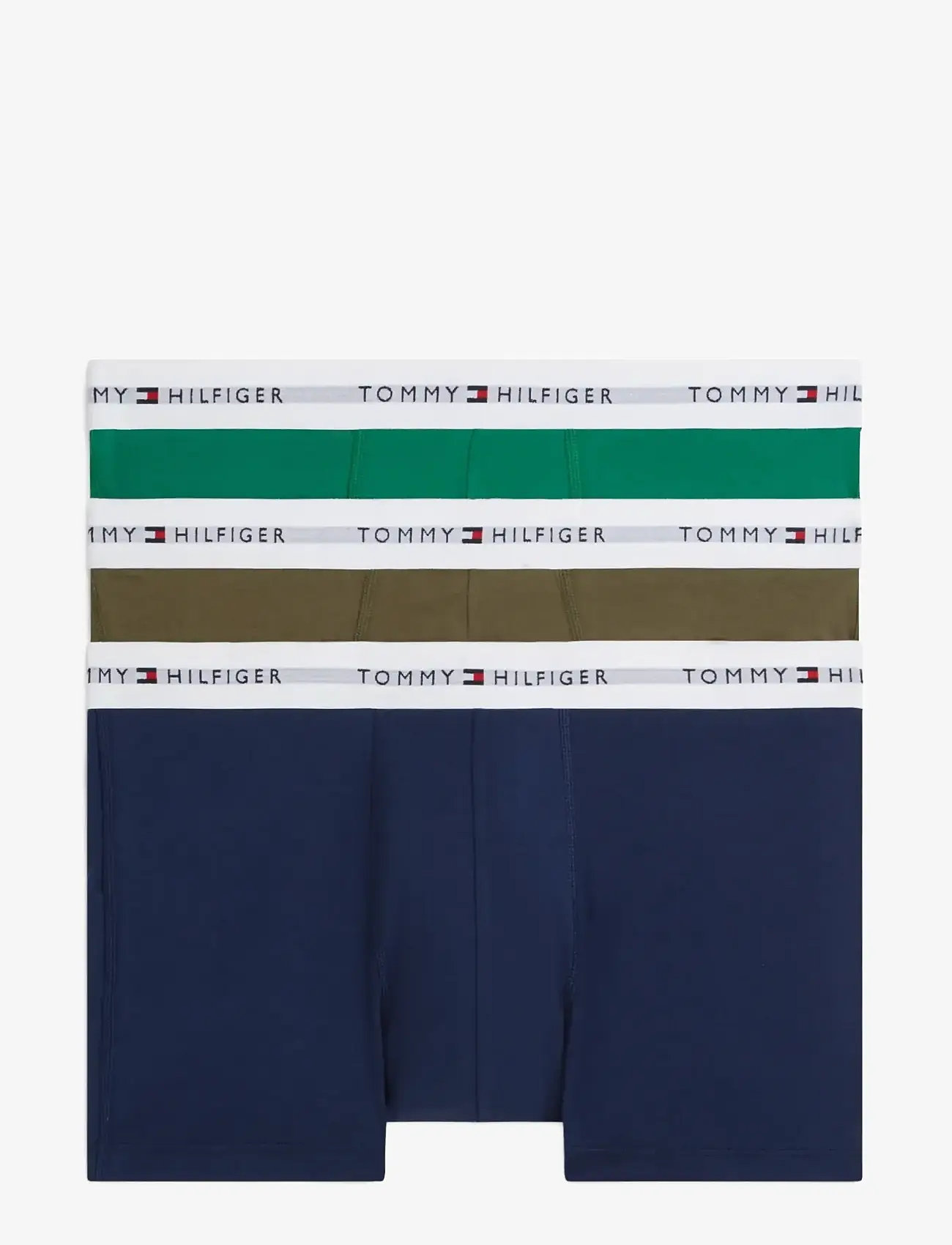 Tommy Hilfiger - 3P TRUNK - apakšveļas multipaka - arm grn prp nvy nov grn - 1
