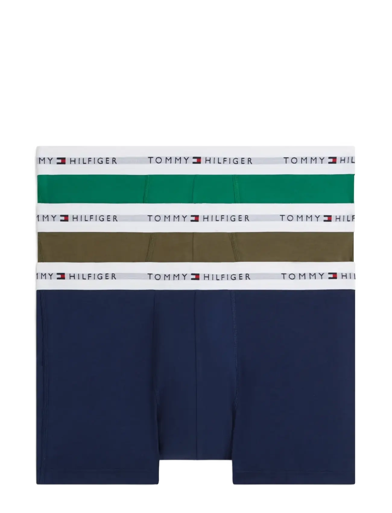 Tommy Hilfiger 3P TRUNK - Underbukser - ARM GRN PRP NVY NOV GRN / green