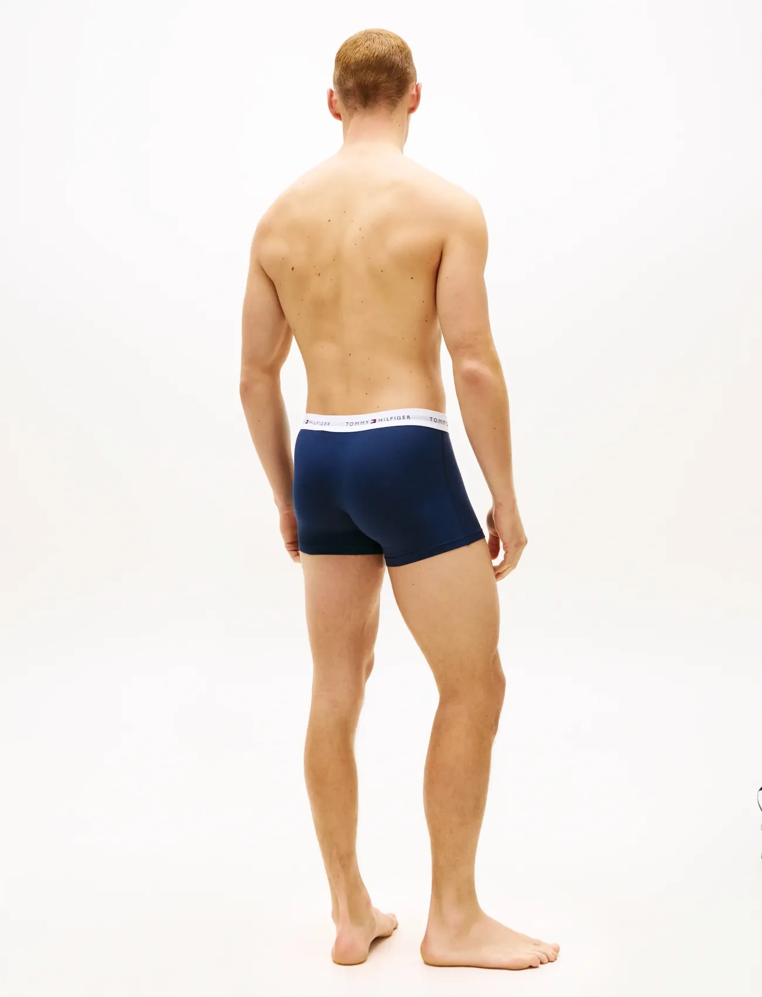 Tommy Hilfiger - 3P TRUNK - majtki w wielopaku - arm grn wdg blu ptch blu - 4