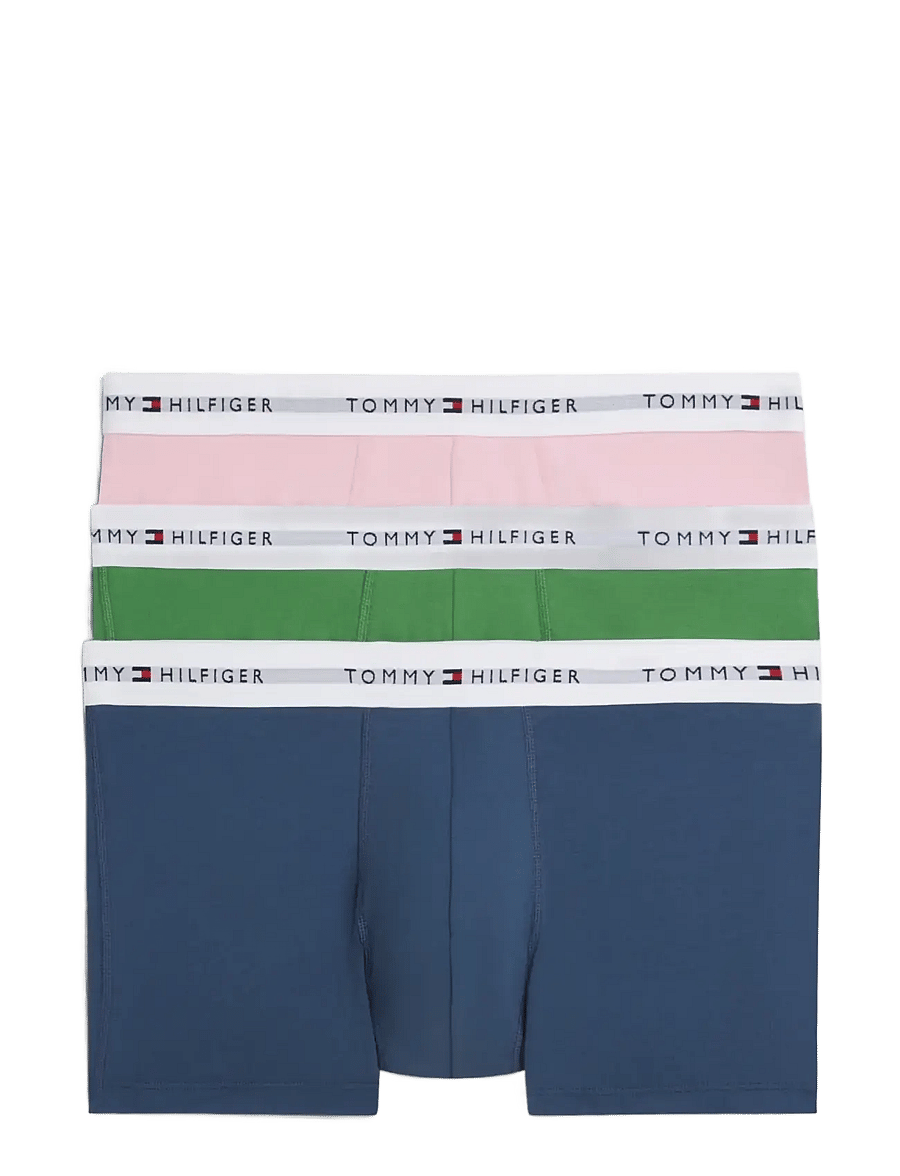 Tommy Hilfiger - 3P TRUNK - multipakk aluspüksid - mnt gry cls pnk ag sea - 1