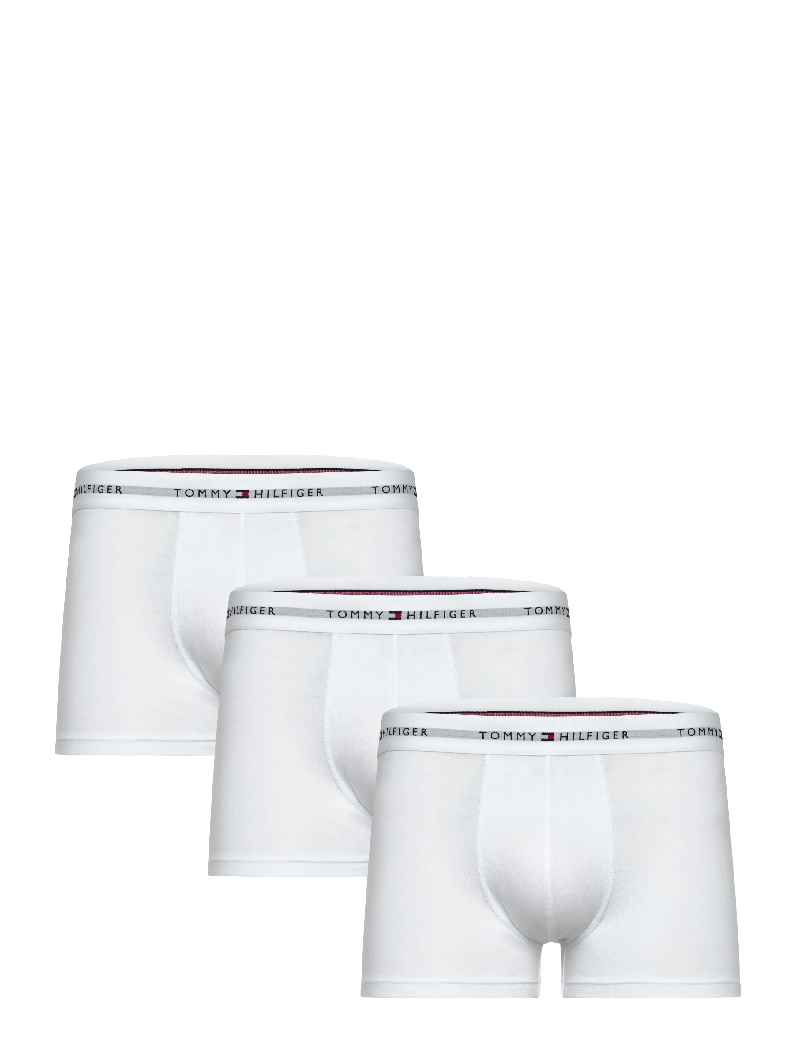 Tommy Hilfiger 3P Trunk, Mænd, 3-Pak Trunks, Hvid, Str: M