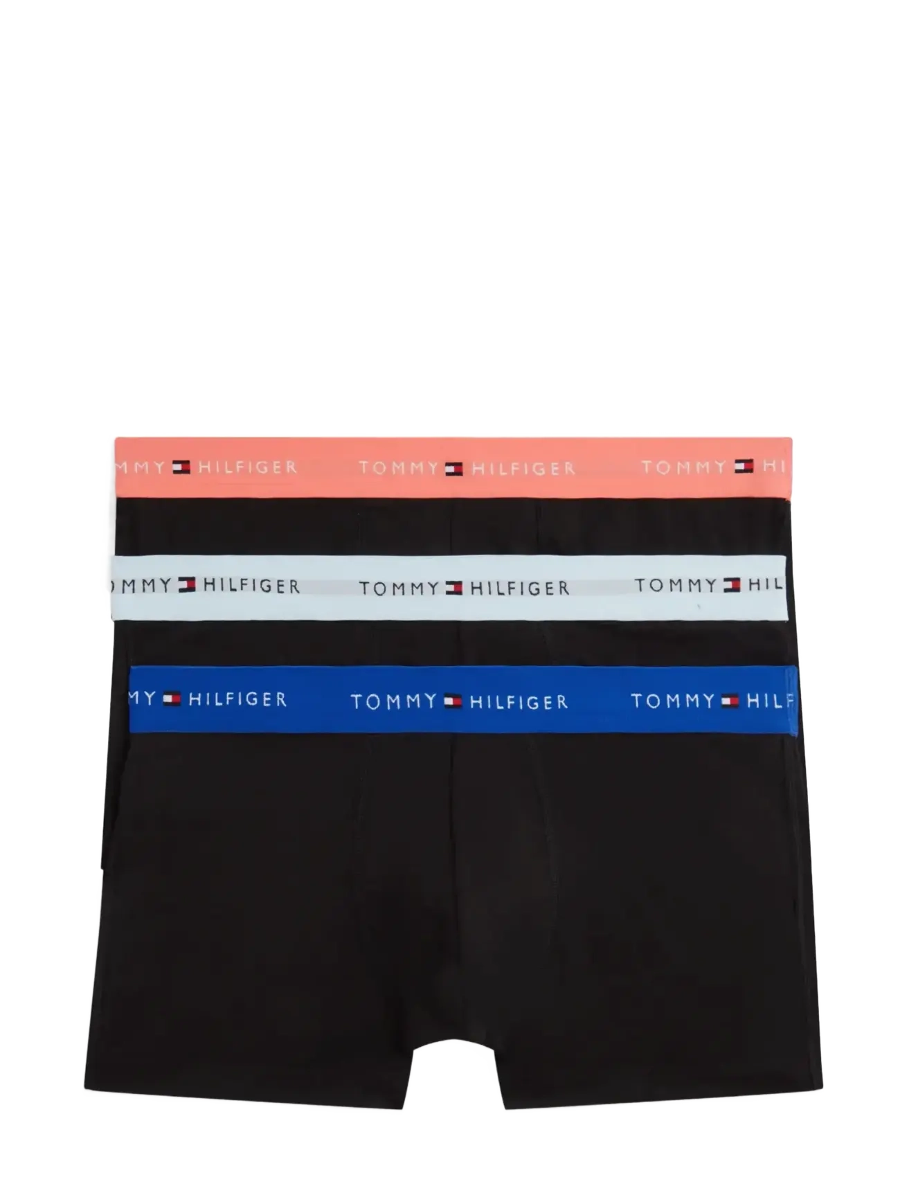 Tommy Hilfiger 3P TRUNK WB - Underbukser - PCH DUSK TME COB KEEP BLUE / black