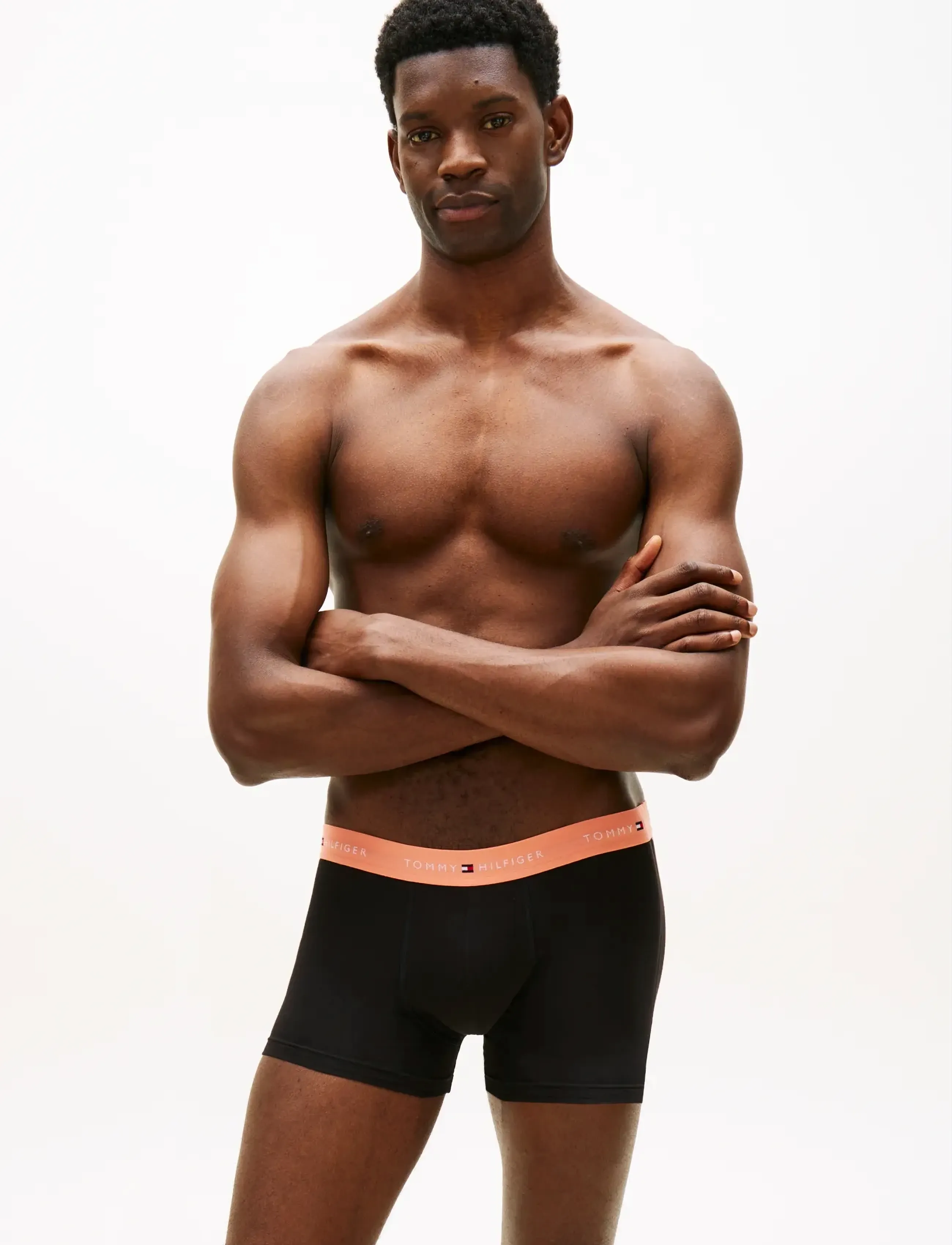Tommy Hilfiger 3P TRUNK WB - Underwear - PCH DUSK TME COB KEEP BLUE / black