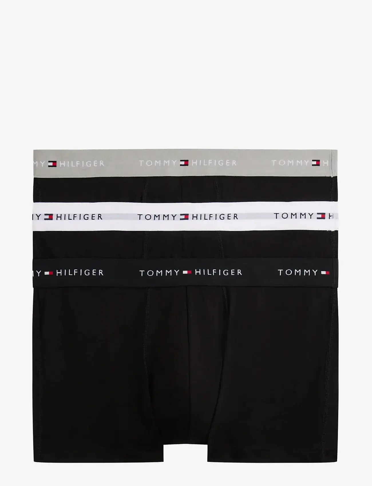 Tommy Hilfiger - 3P TRUNK WB - aluspükste mitmikpakk - grey heather black white - 1