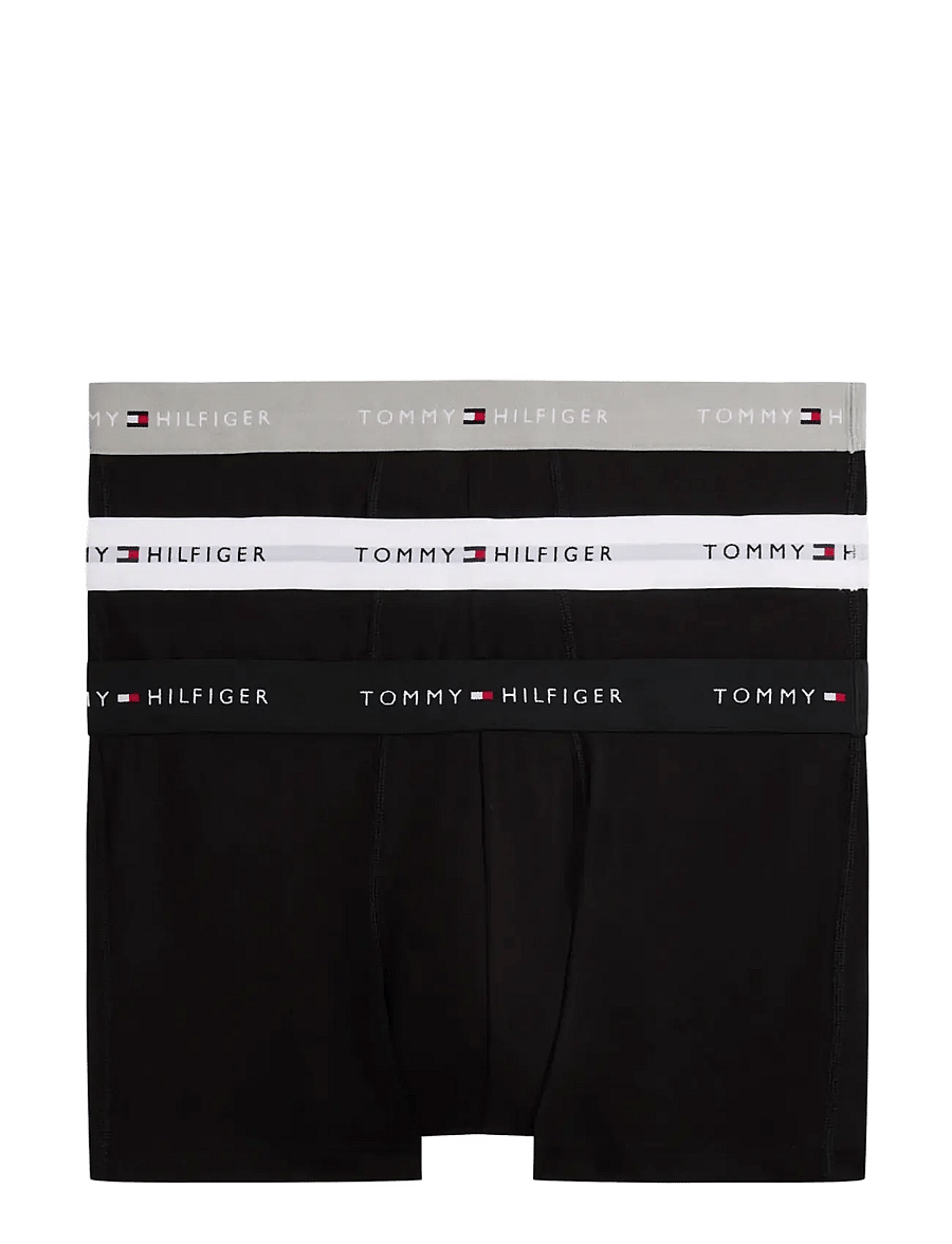Tommy Hilfiger - 3P TRUNK WB - multipakk aluspüksid - grey heather black white - 1