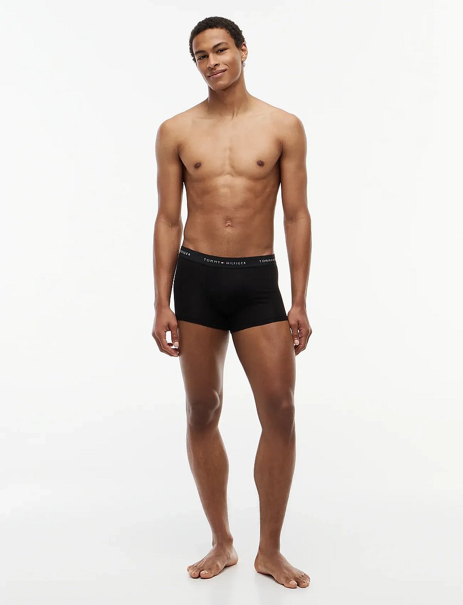 Tommy Hilfiger - 3P TRUNK WB - multipakk aluspüksid - grey heather black white - 2