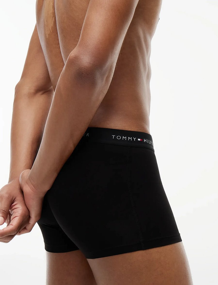 Tommy Hilfiger - 3P TRUNK WB - multipakk aluspüksid - grey heather black white - 3