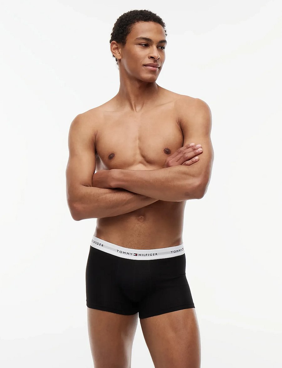 Tommy Hilfiger - 3P TRUNK WB - multipakk aluspüksid - grey heather black white - 5