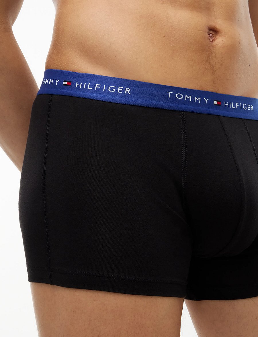 Tommy Hilfiger - 3P TRUNK WB - multipakk aluspüksid - b opulent blue burg ancient blue - 3