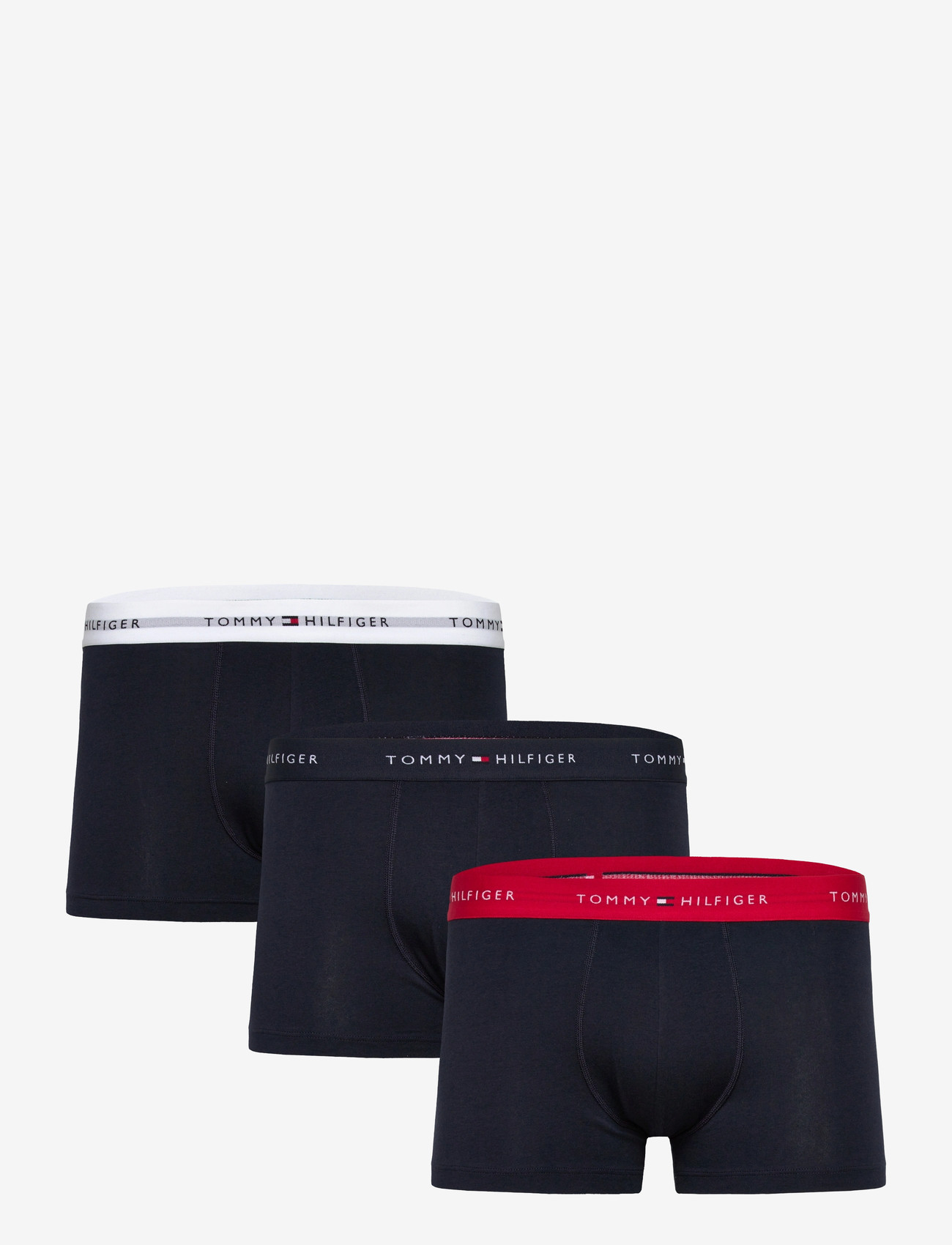 Tommy Hilfiger - 3P TRUNK WB - multipack underbukser - primary red white desert sky - 0