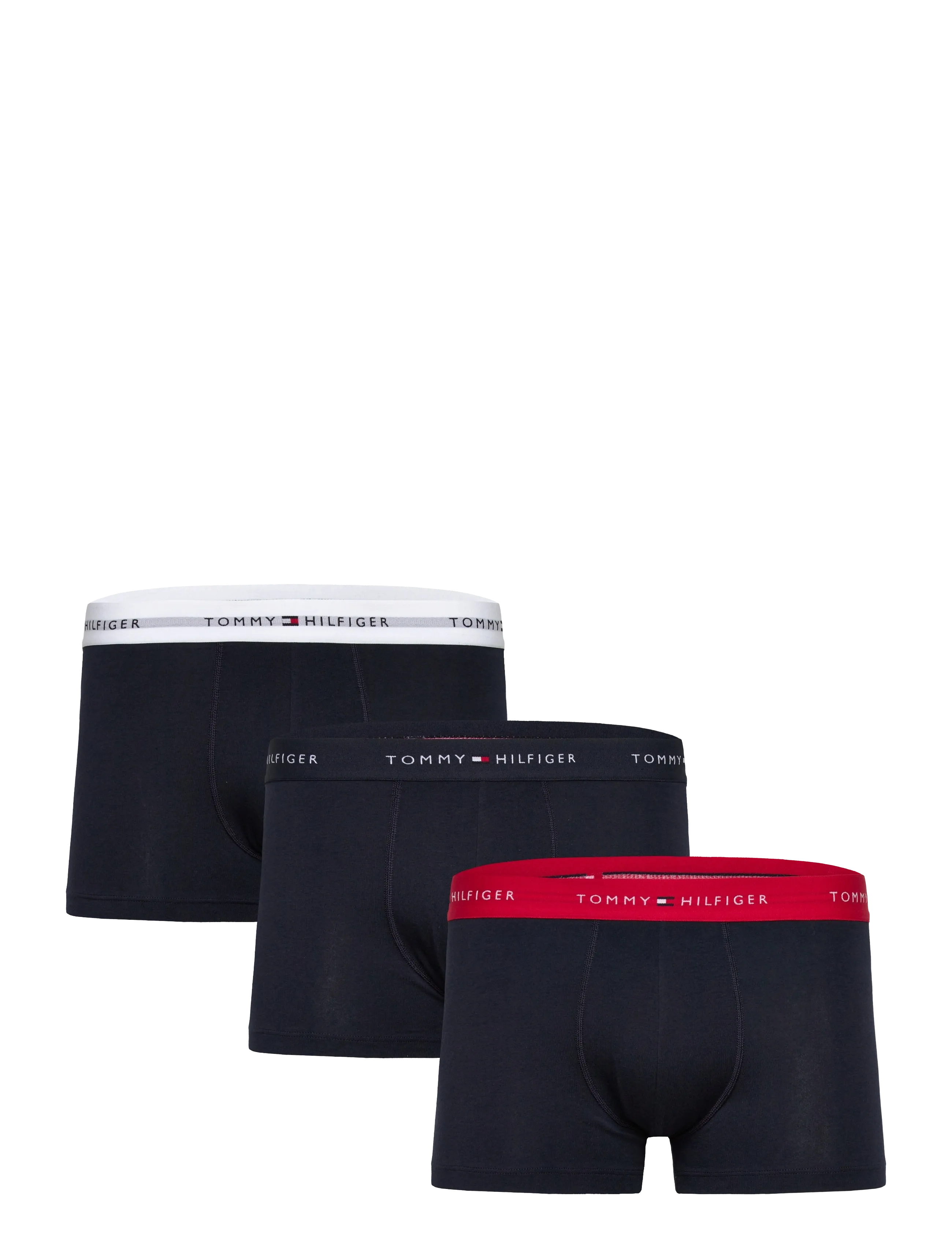 Tommy Hilfiger 3P TRUNK WB - Underpants - PRIMARY RED WHITE DESERT SKY / navy