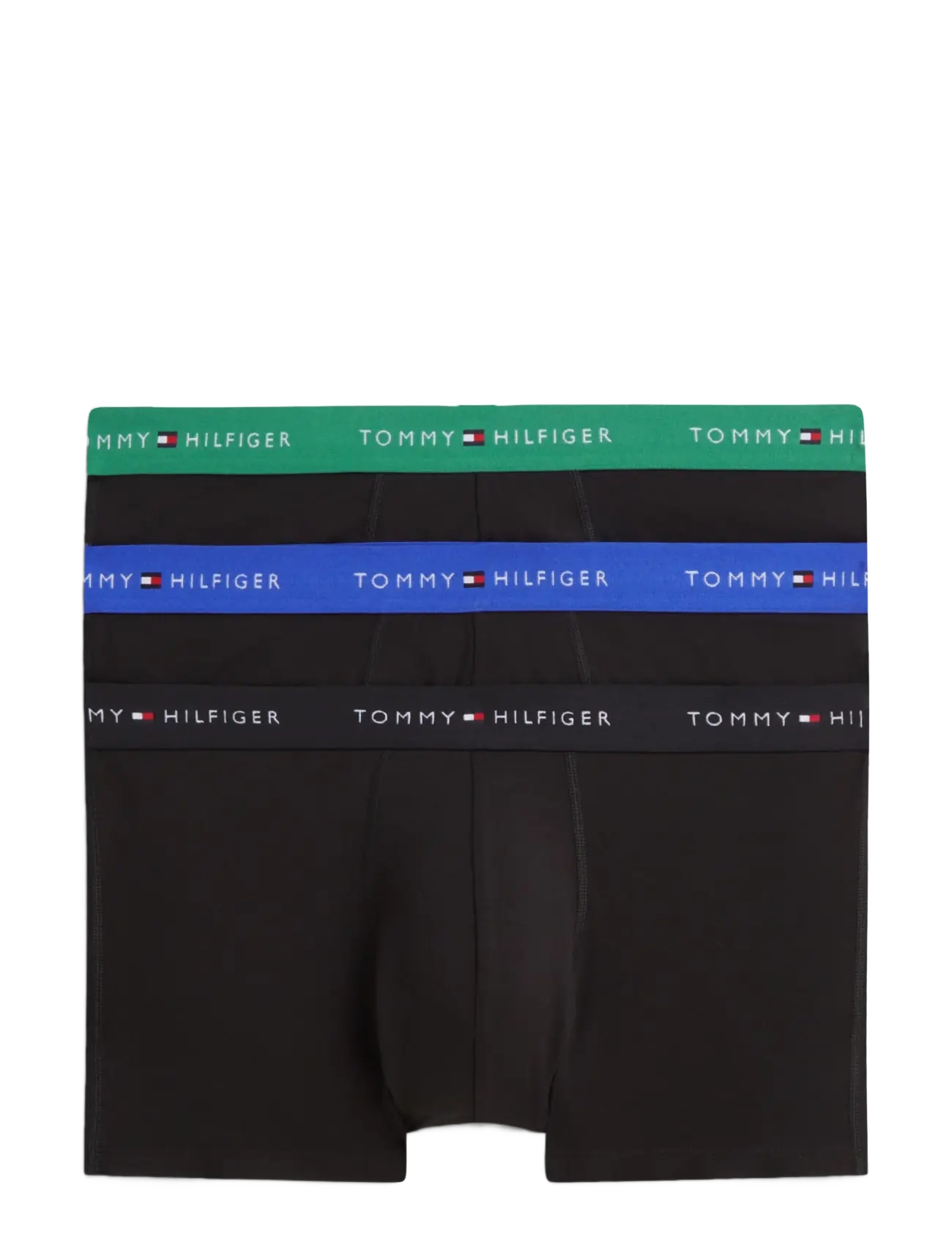 Tommy Hilfiger 3P TRUNK WB - Visa allt - B  ALASKAN GREEN BLACK NOBLE BLUE / black