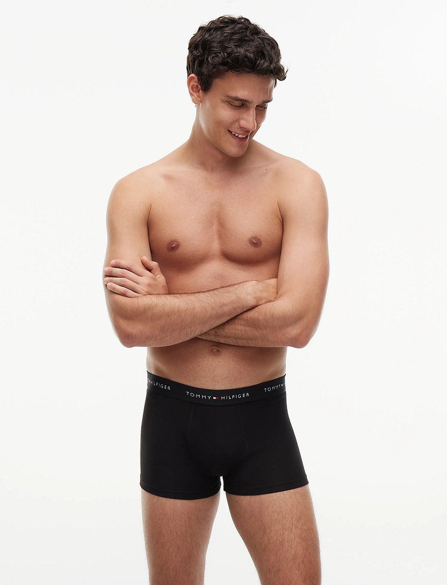 Tommy Hilfiger - 3P TRUNK WB - multipack underpants - b alaskan green black noble blue - 5