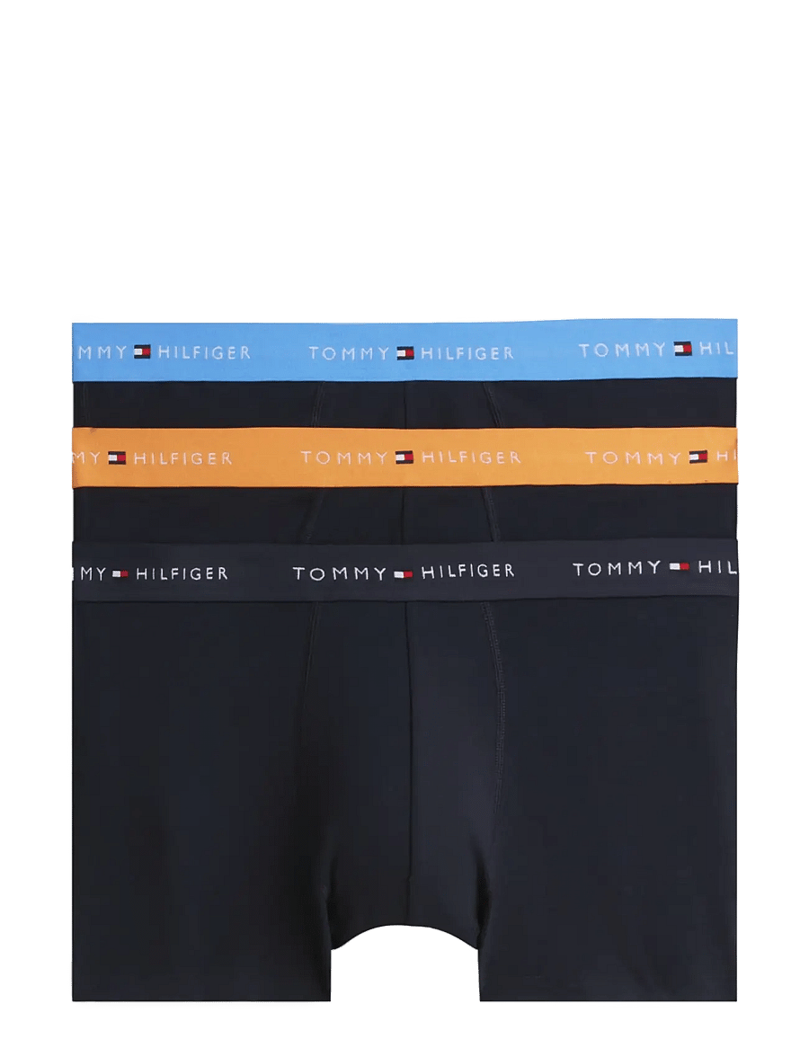 Tommy Hilfiger - 3P TRUNK WB - multipakk aluspüksid - nb autu orange navy blu blue spell - 1