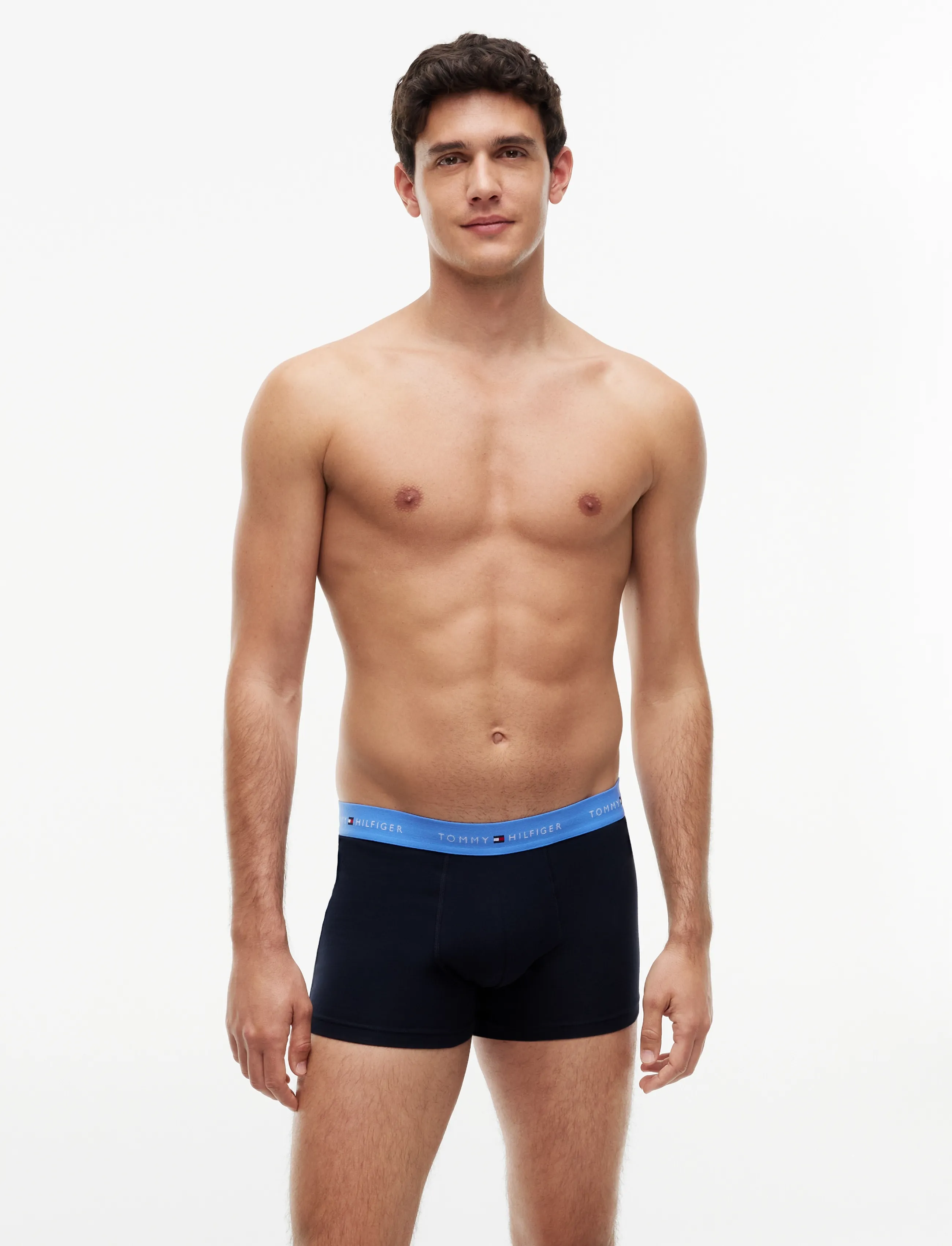 Tommy Hilfiger - 3P TRUNK WB - unterhosen im multipack - nb  autu orange navy blu blue spell - 4