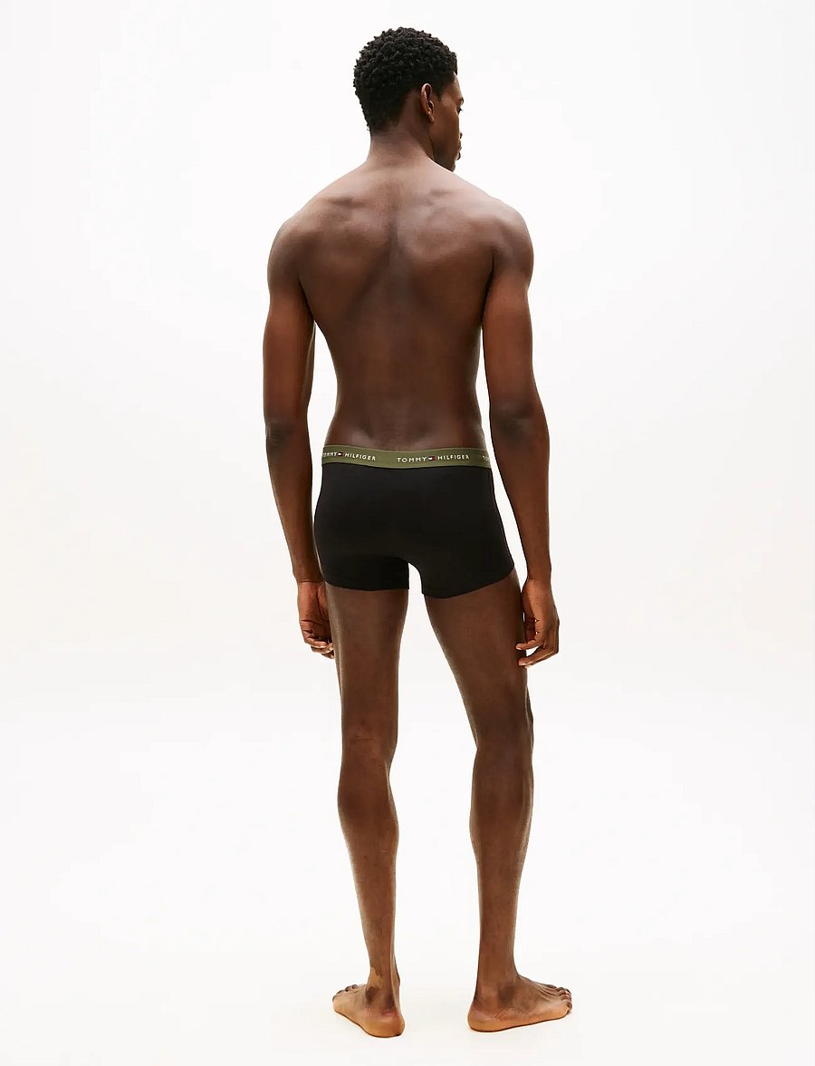 Tommy Hilfiger - 3P TRUNK WB - multipack underpants - arm grn prp nvy nov grn - 3