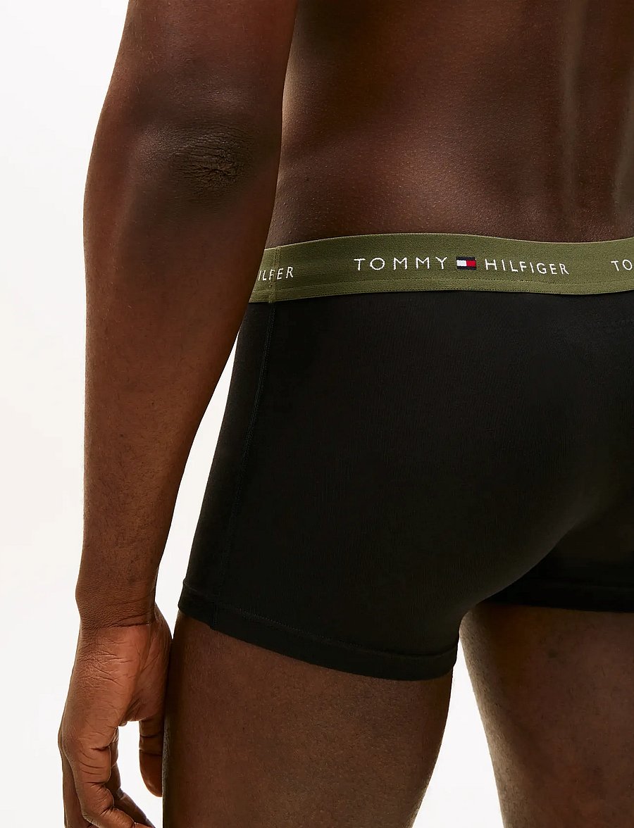 Tommy Hilfiger - 3P TRUNK WB - multipack underpants - arm grn prp nvy nov grn - 5