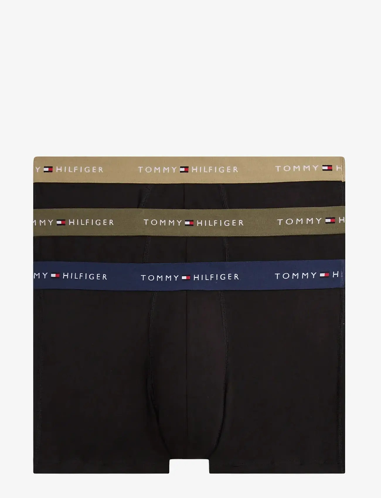 Tommy Hilfiger - 3P TRUNK WB - unterhosen im multipack - arm grn wdg blu ptch blu - 1
