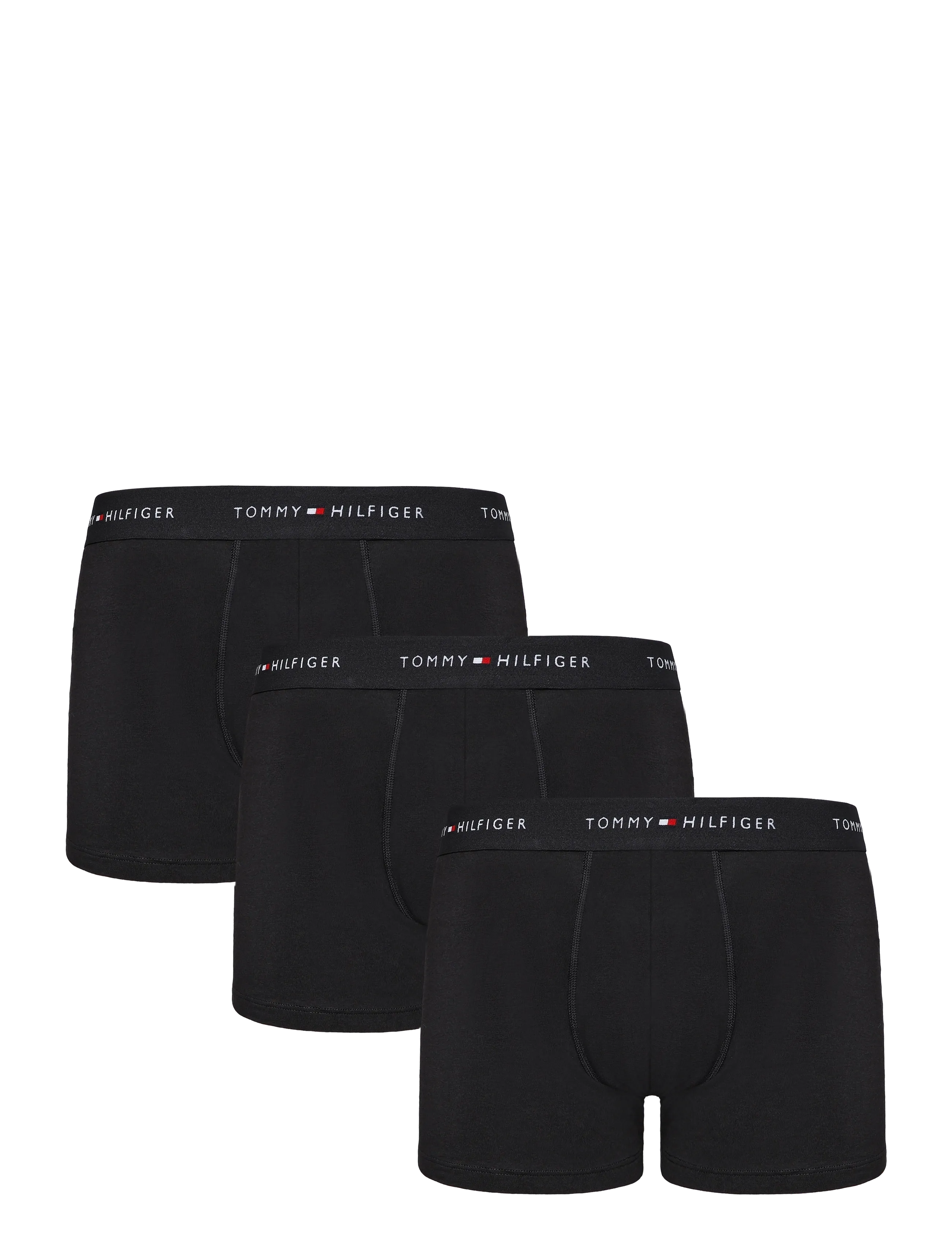 Tommy Hilfiger 3P TRUNK WB - Multipakk aluspüksid - BLACK BLACK BLACK / black