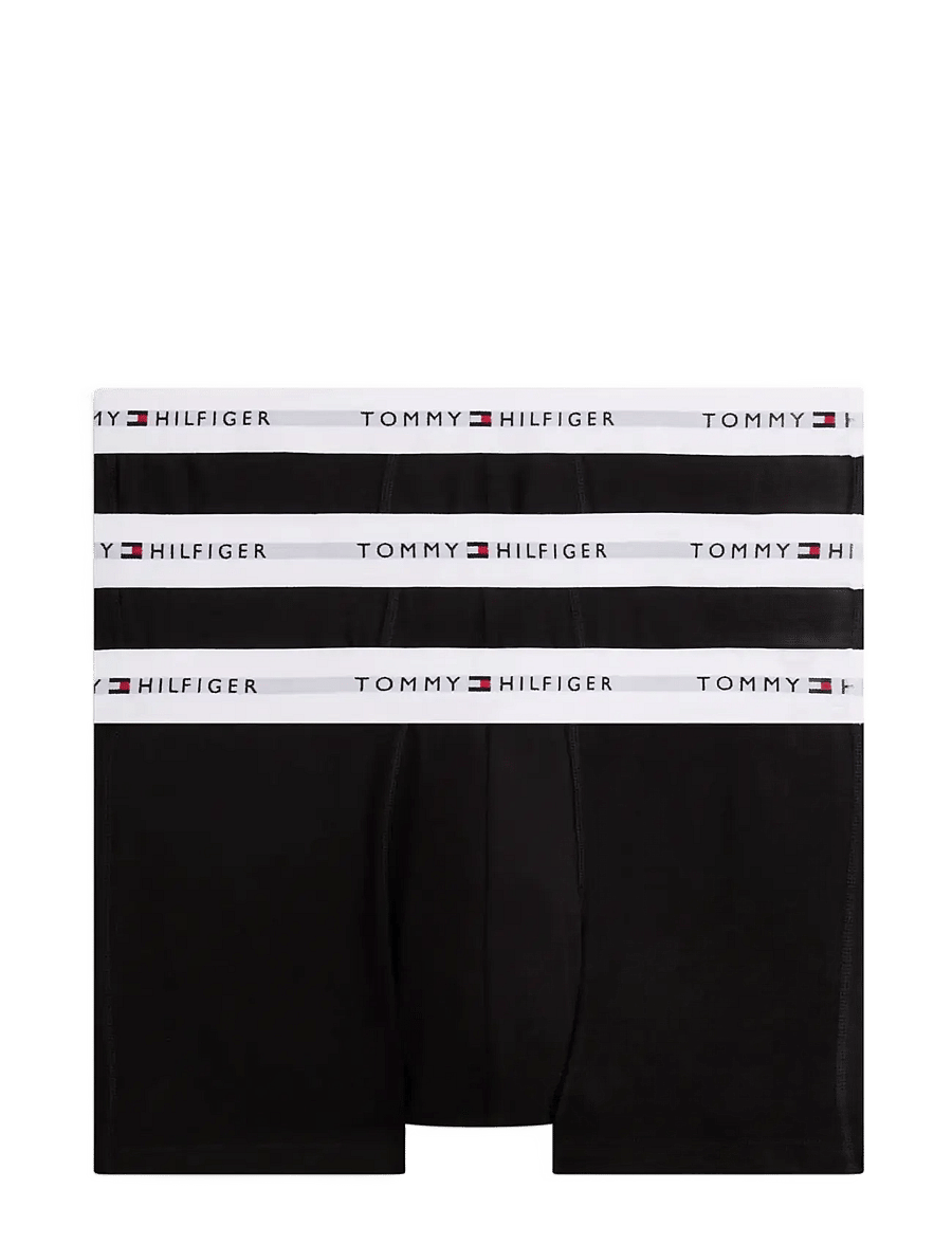 Tommy Hilfiger - 3P TRUNK WB - unterhosen im multipack - black black black - 1