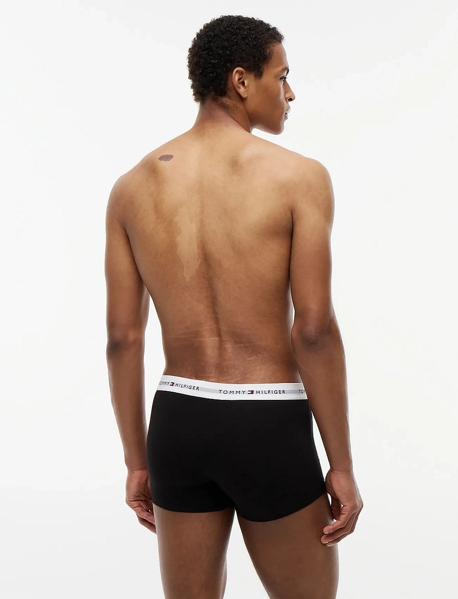 Tommy Hilfiger - 3P TRUNK WB - unterhosen im multipack - black black black - 4