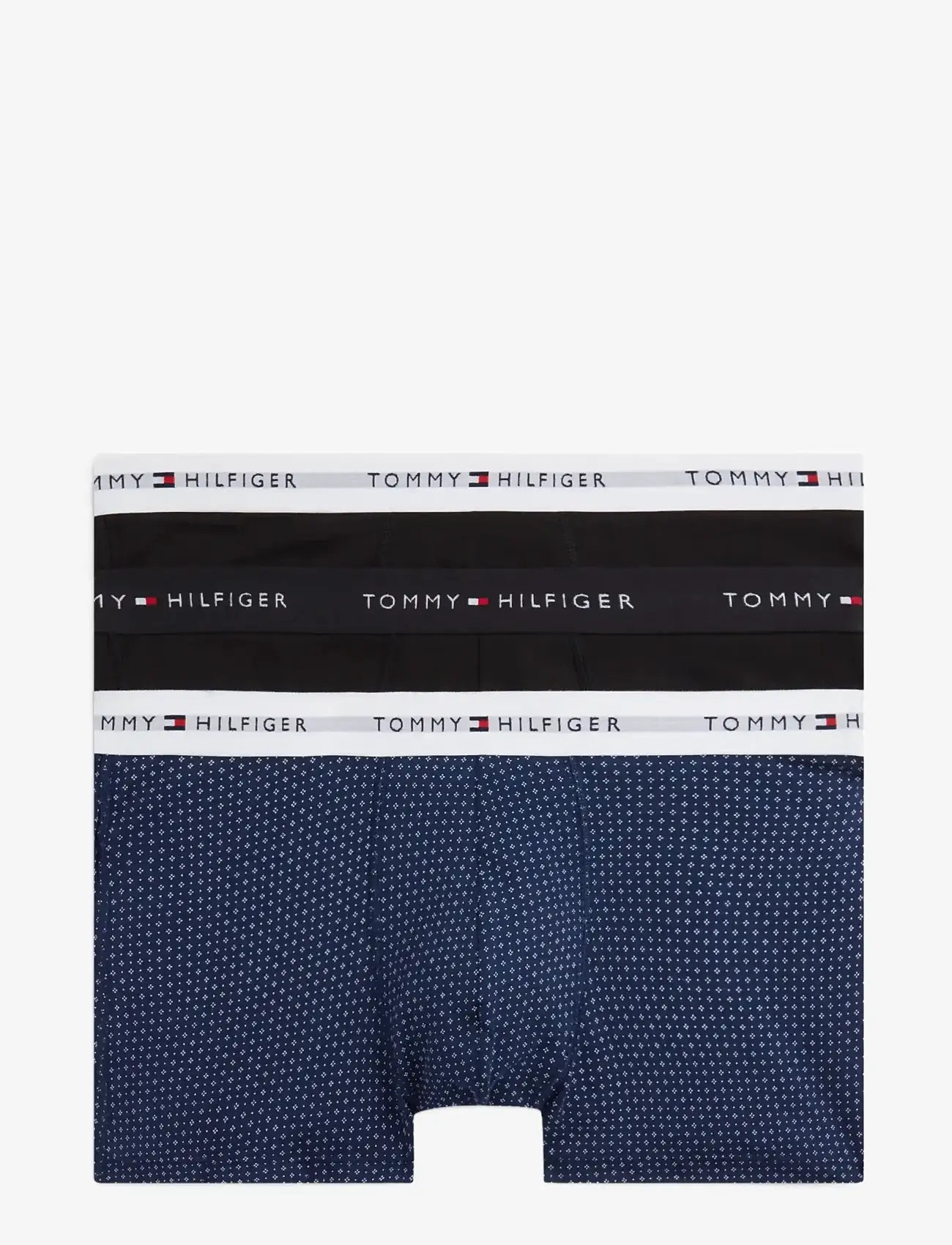 Tommy Hilfiger - 3P TRUNK PRINT - boxer briefs - blk blk mini geo - 1