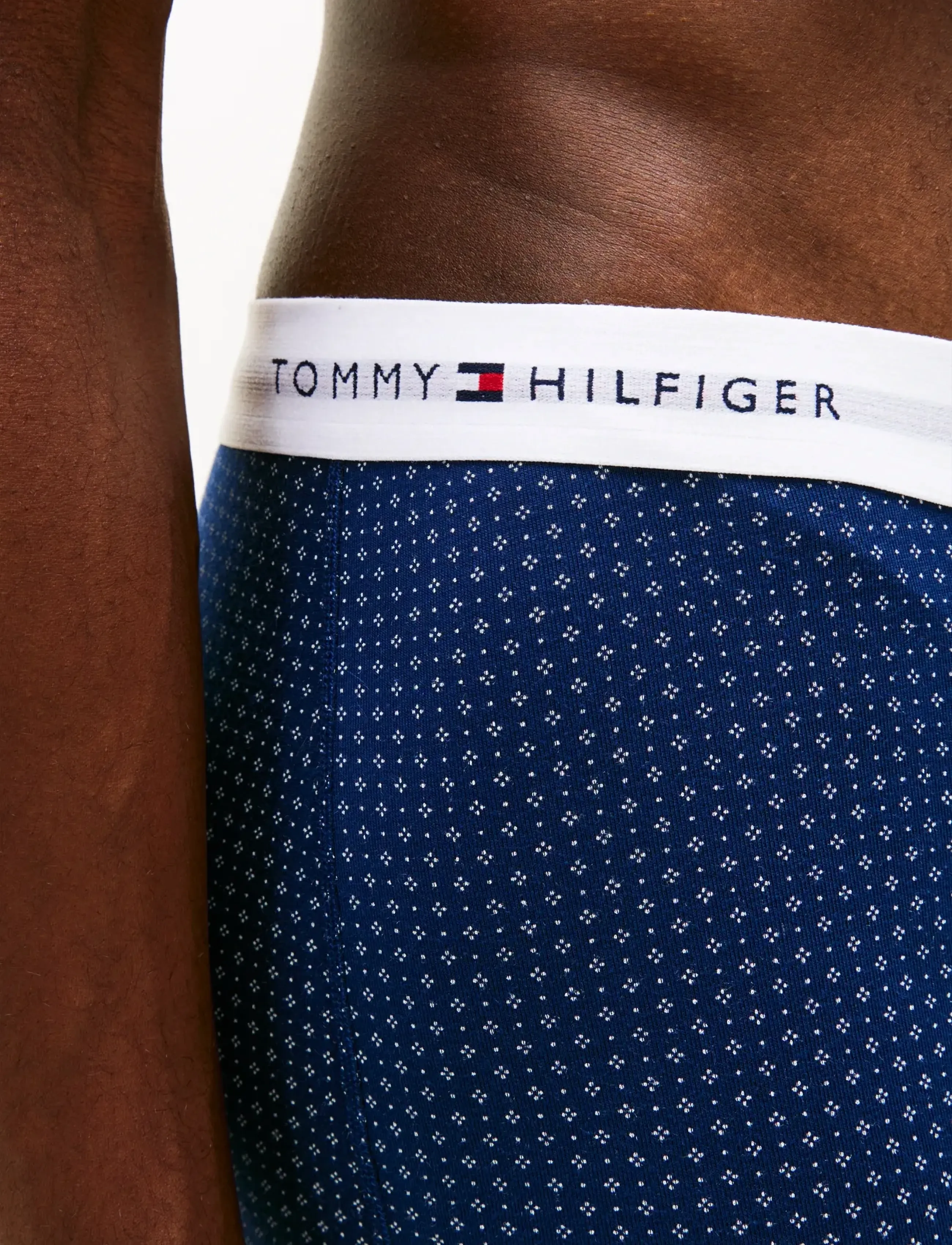 Tommy Hilfiger - 3P TRUNK PRINT - unterhosen im multipack - blk blk mini geo - 3