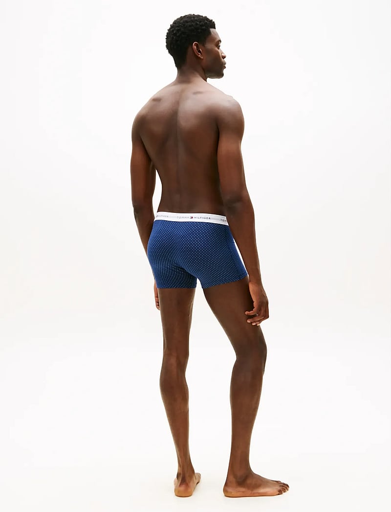 Tommy Hilfiger - 3P TRUNK PRINT - boxer briefs - blk blk mini geo - 4