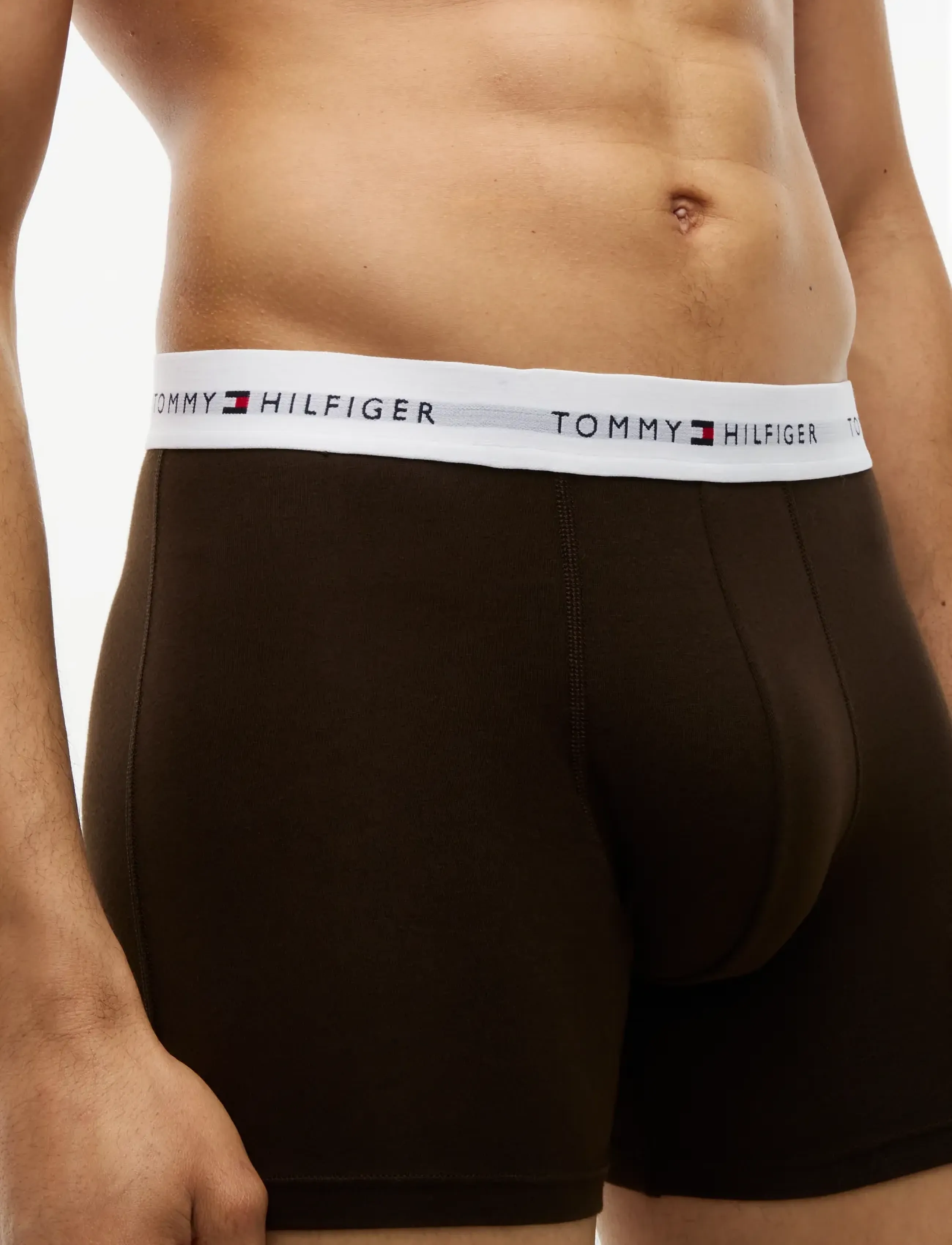 Tommy Hilfiger - 3P BOXER BRIEF - unterhosen im multipack - utility olive dark coffee desert - 3